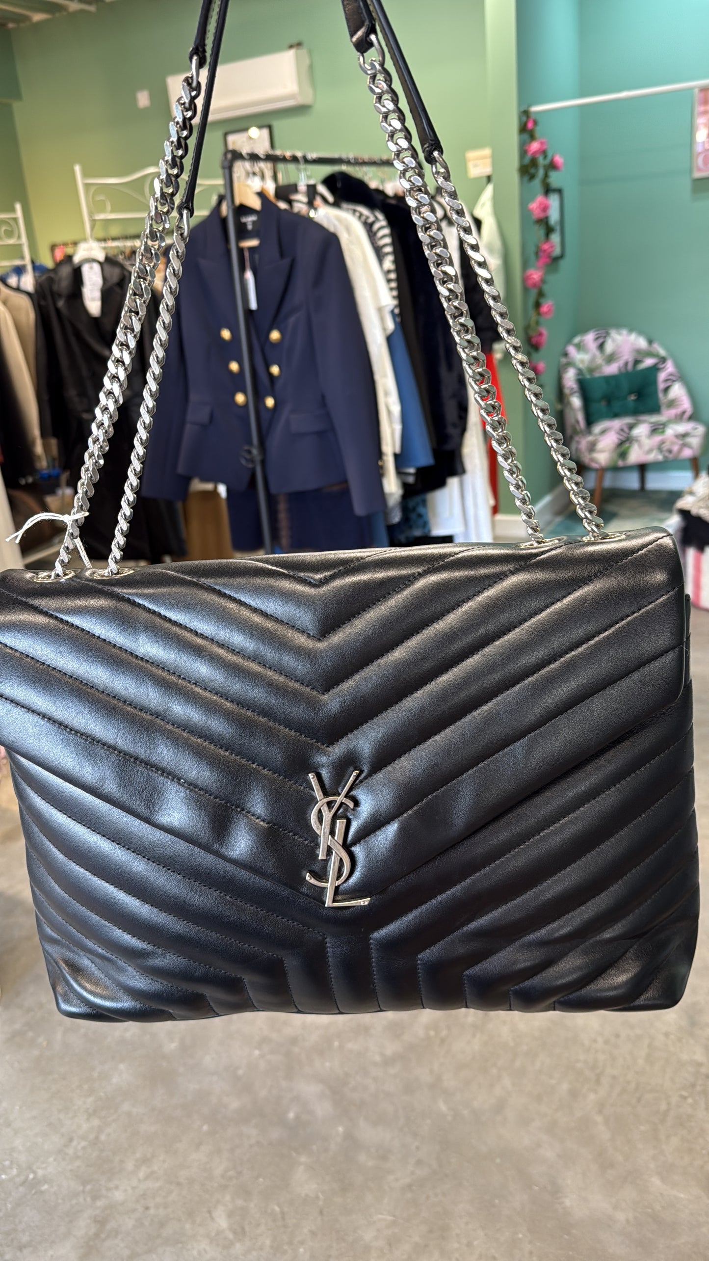 Saint Laurent Loulou Large Shoulder Bag