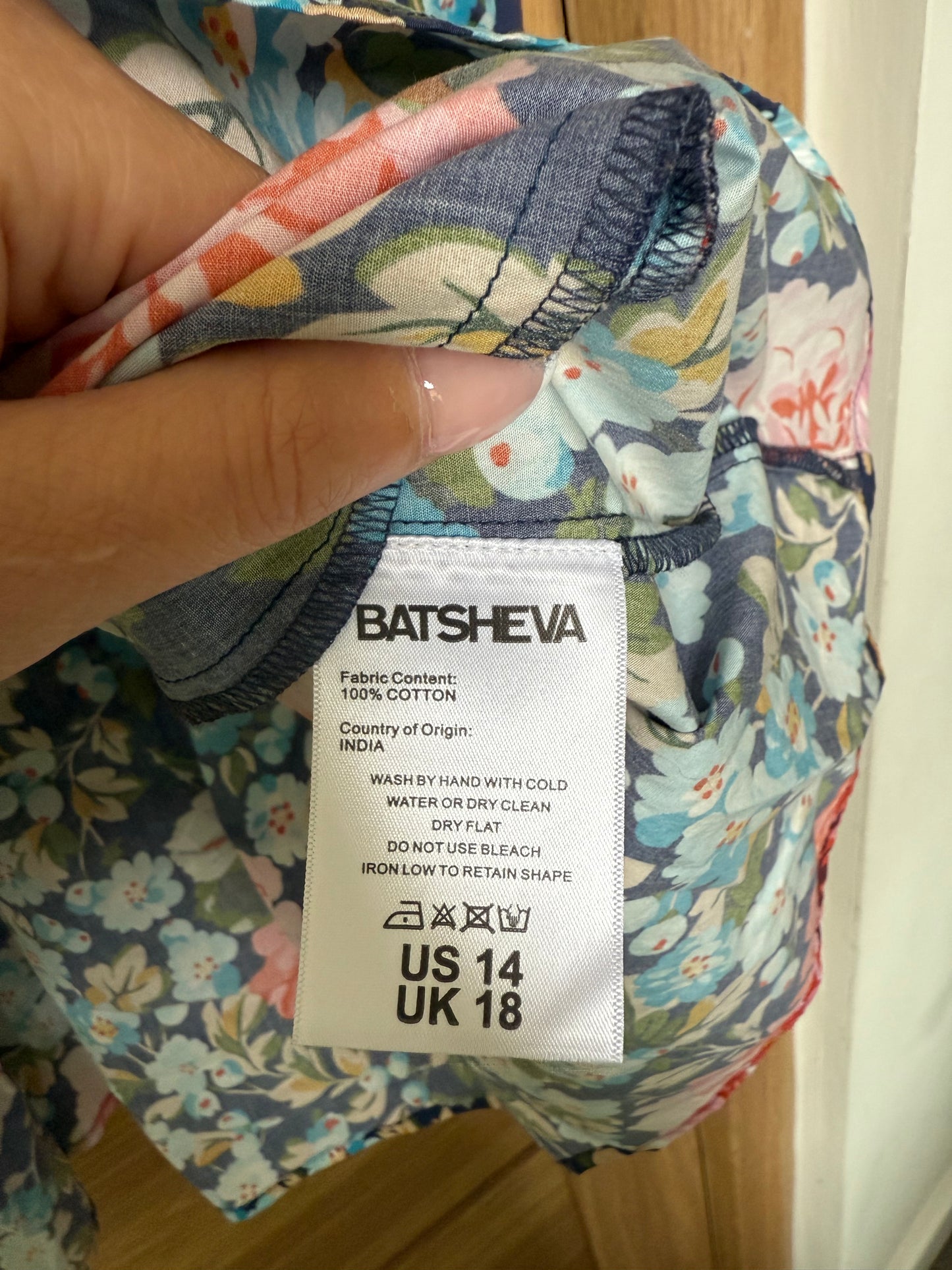 mini dress by Batsheva x Laura Ashley Uk16