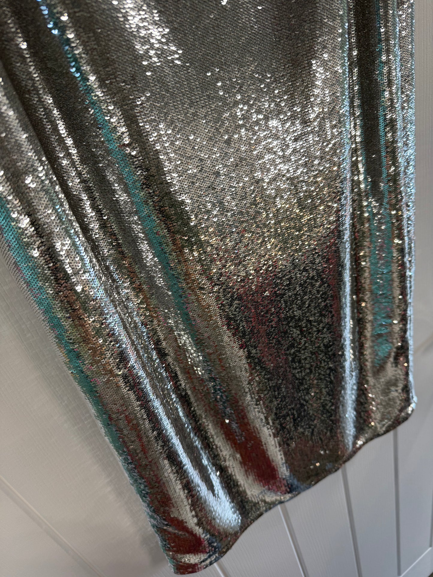 Diane von Furstenberg sequin skirt in UK size 10