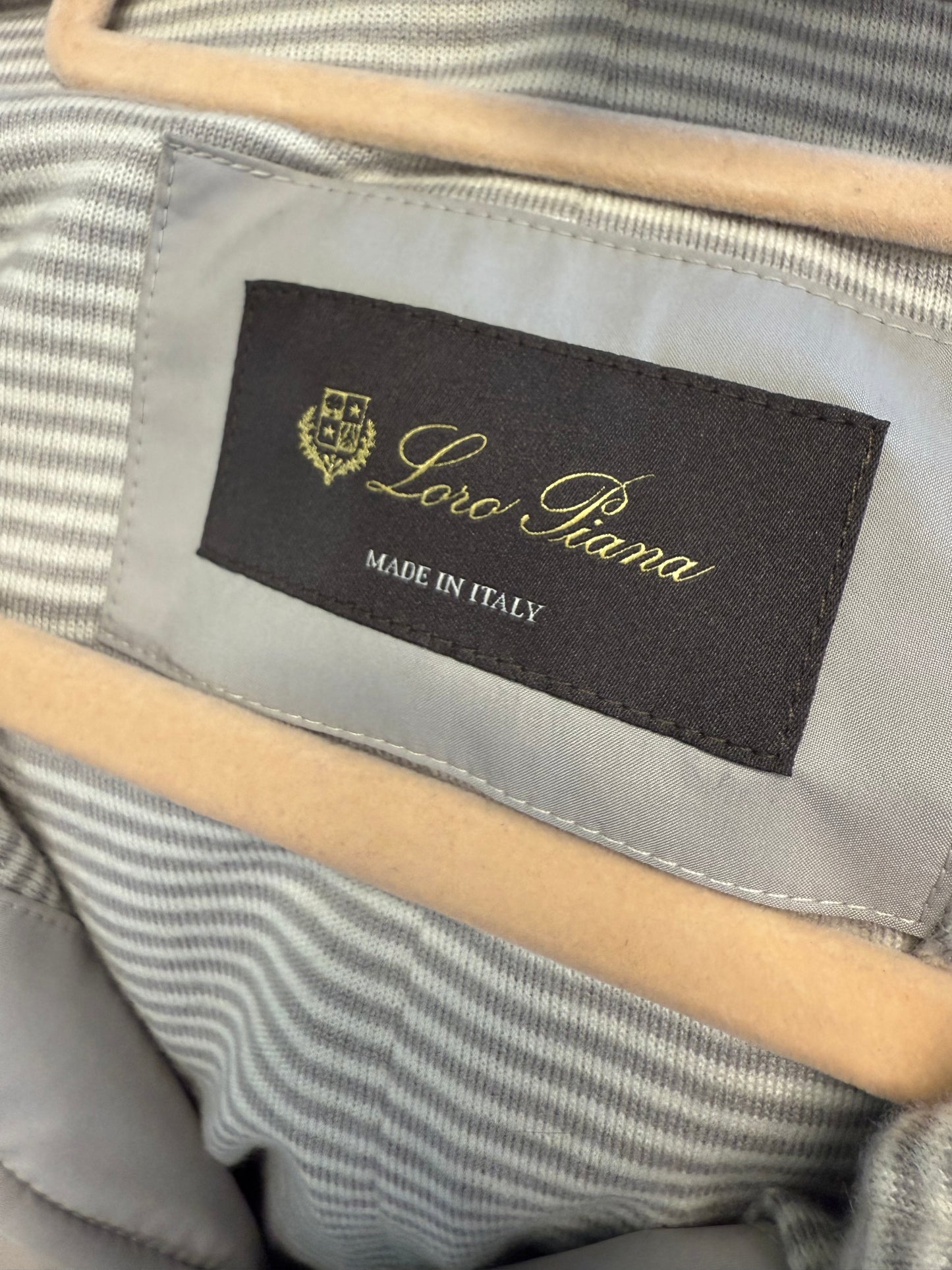 Loro Piana lightweight hooded jacket in IT42