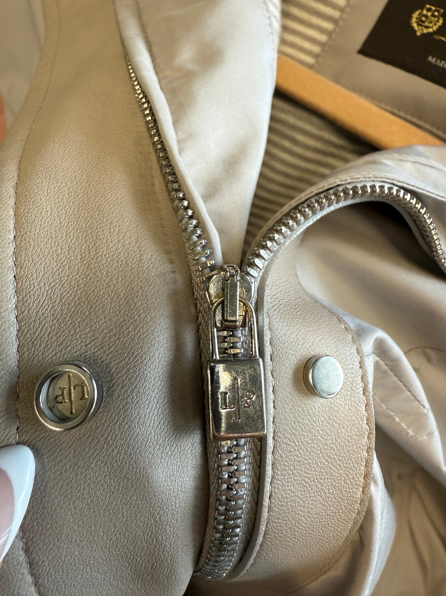 Loro Piana lightweight hooded jacket in IT42