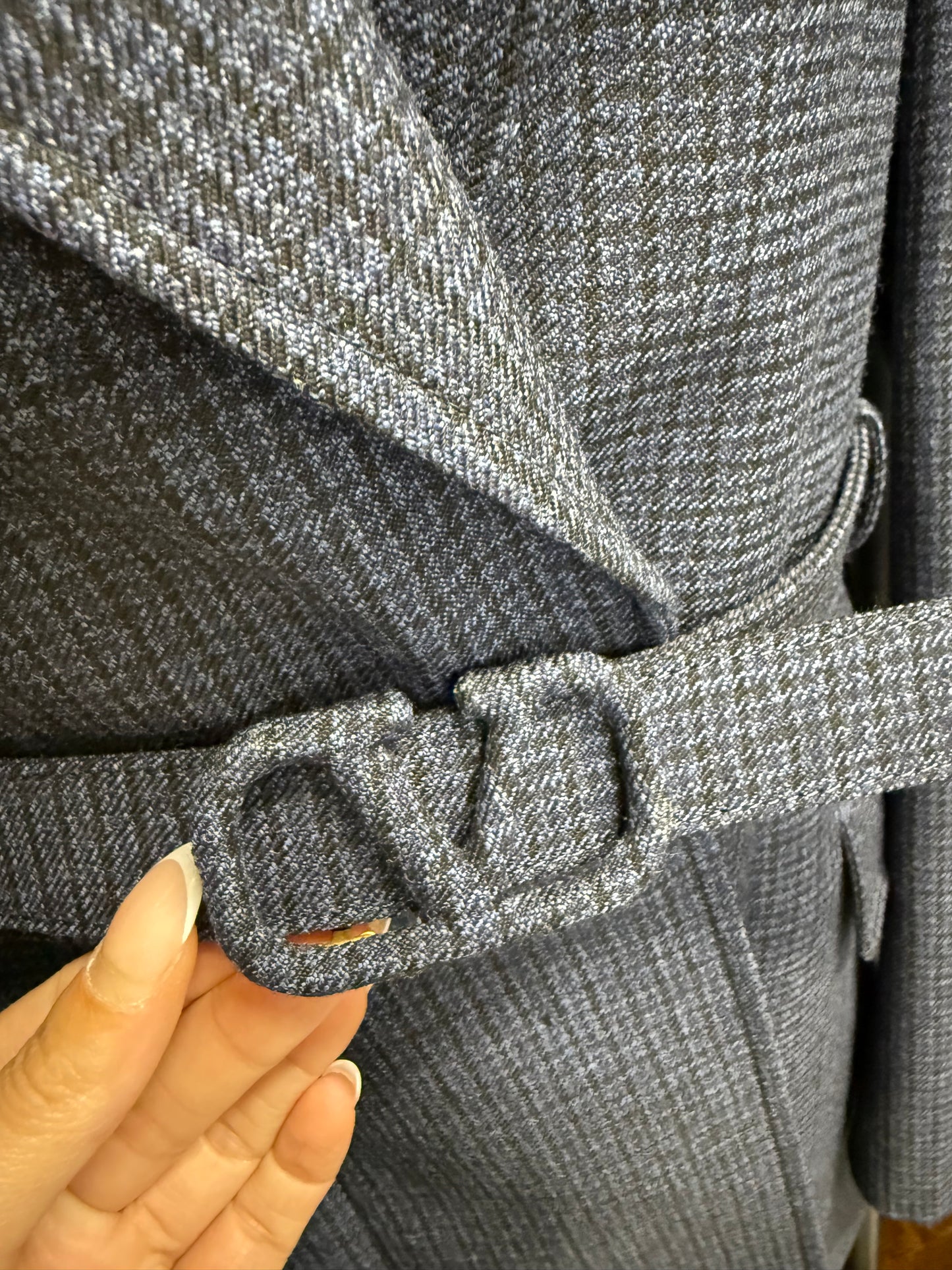 Valentino dark navy jacket uk10/12