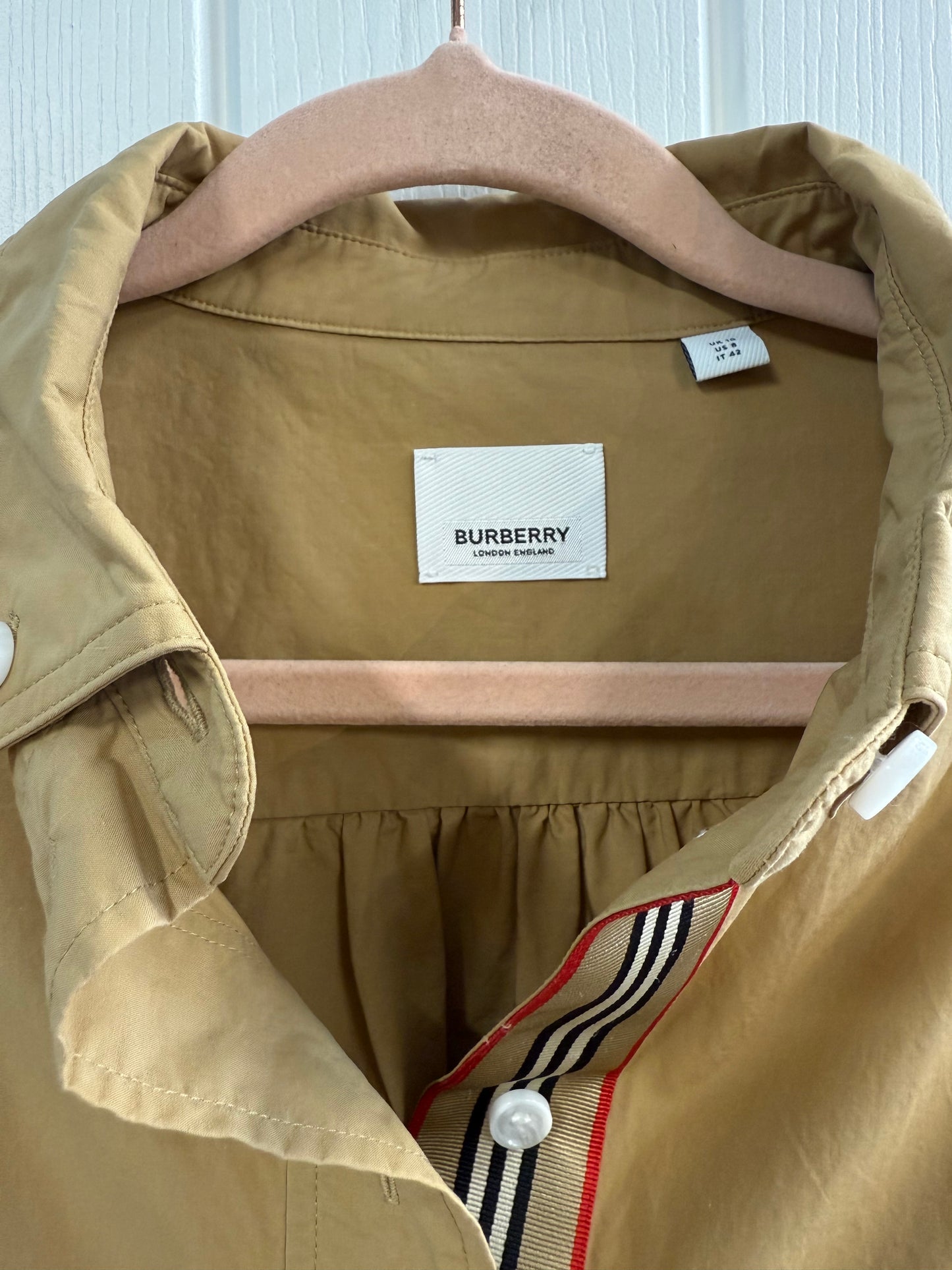 Burberry shirt dress in UK10
