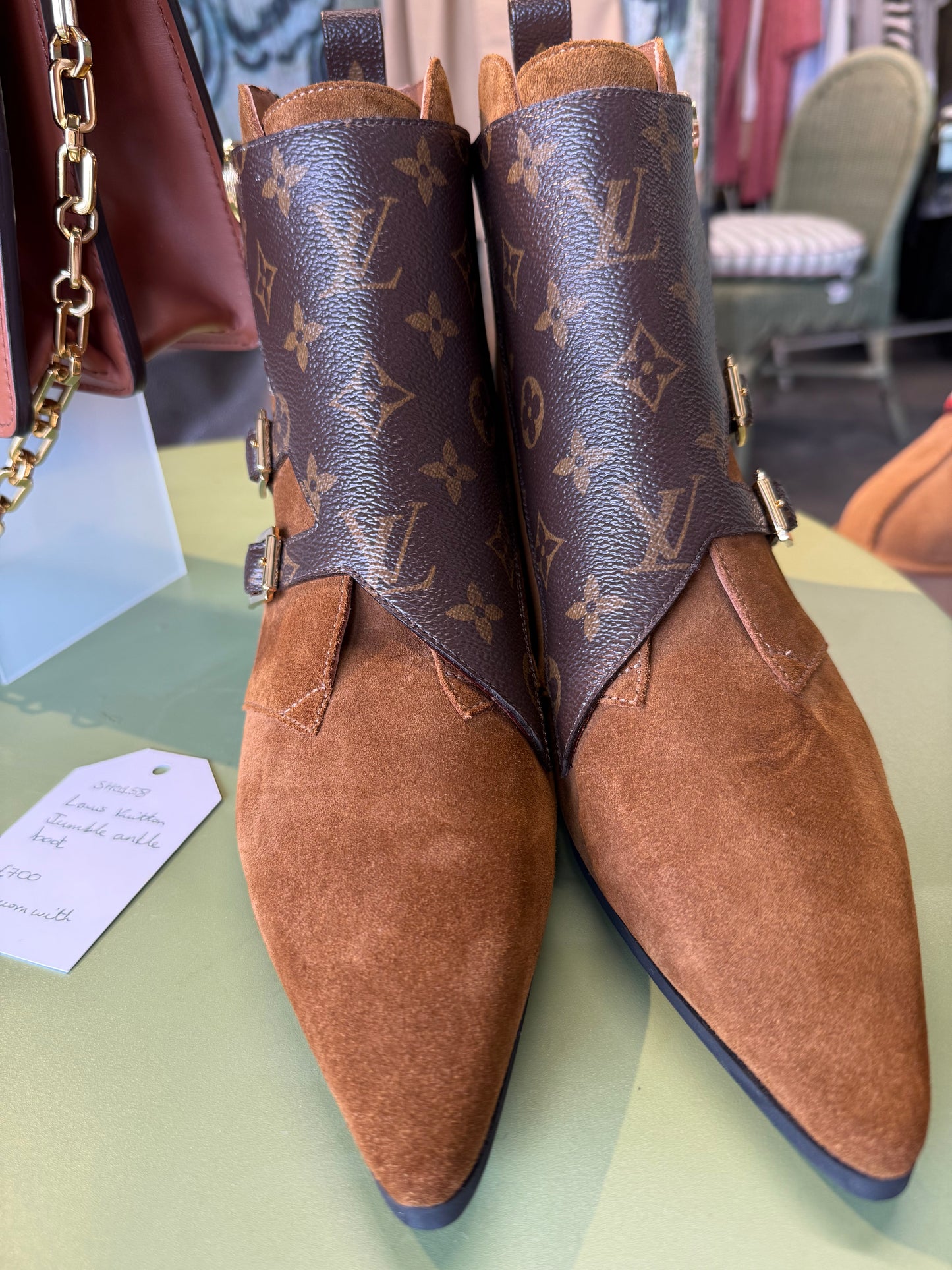 Louis Vuitton boots in UK41