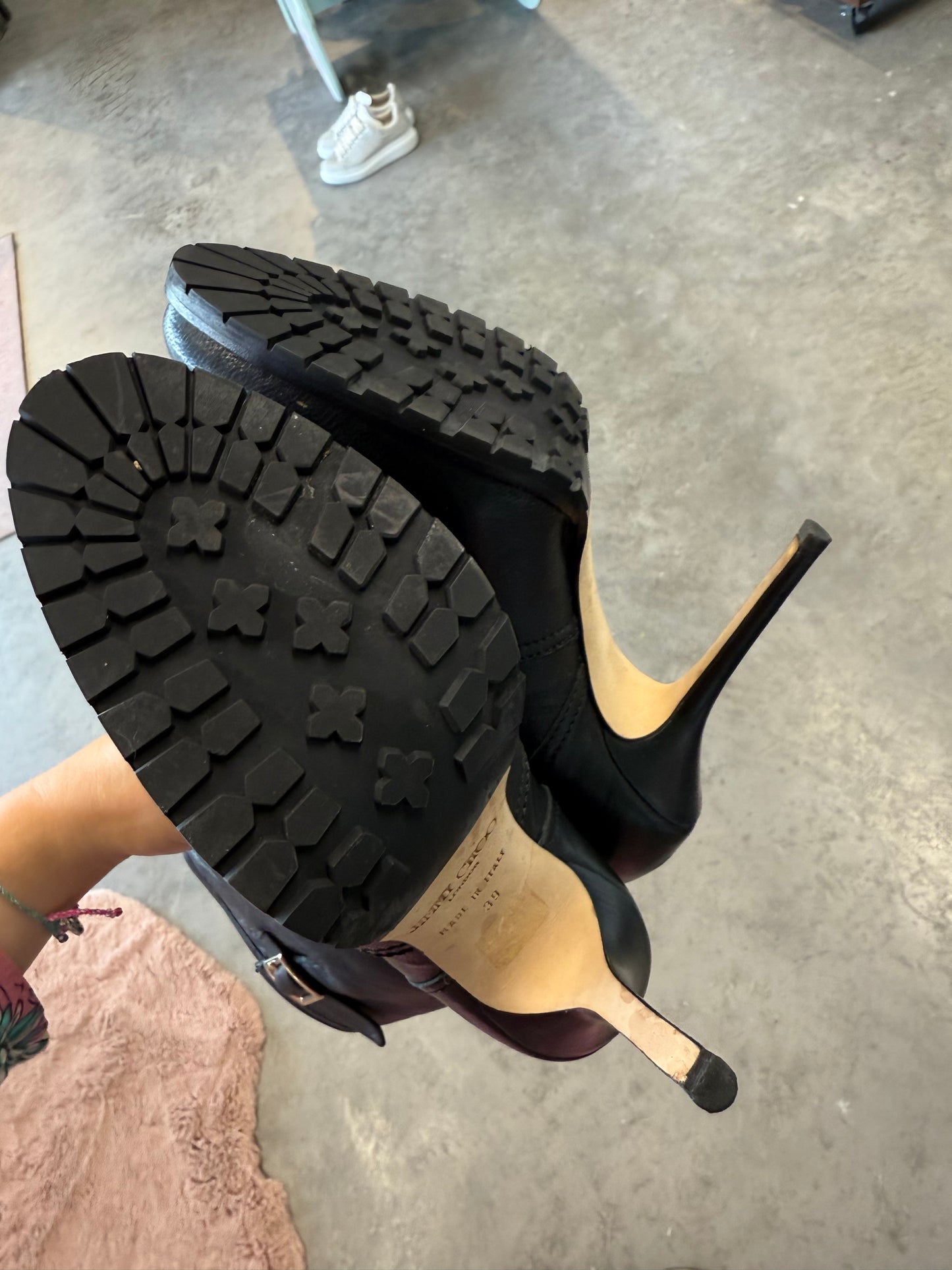 Jimmy Choo boots in UK39