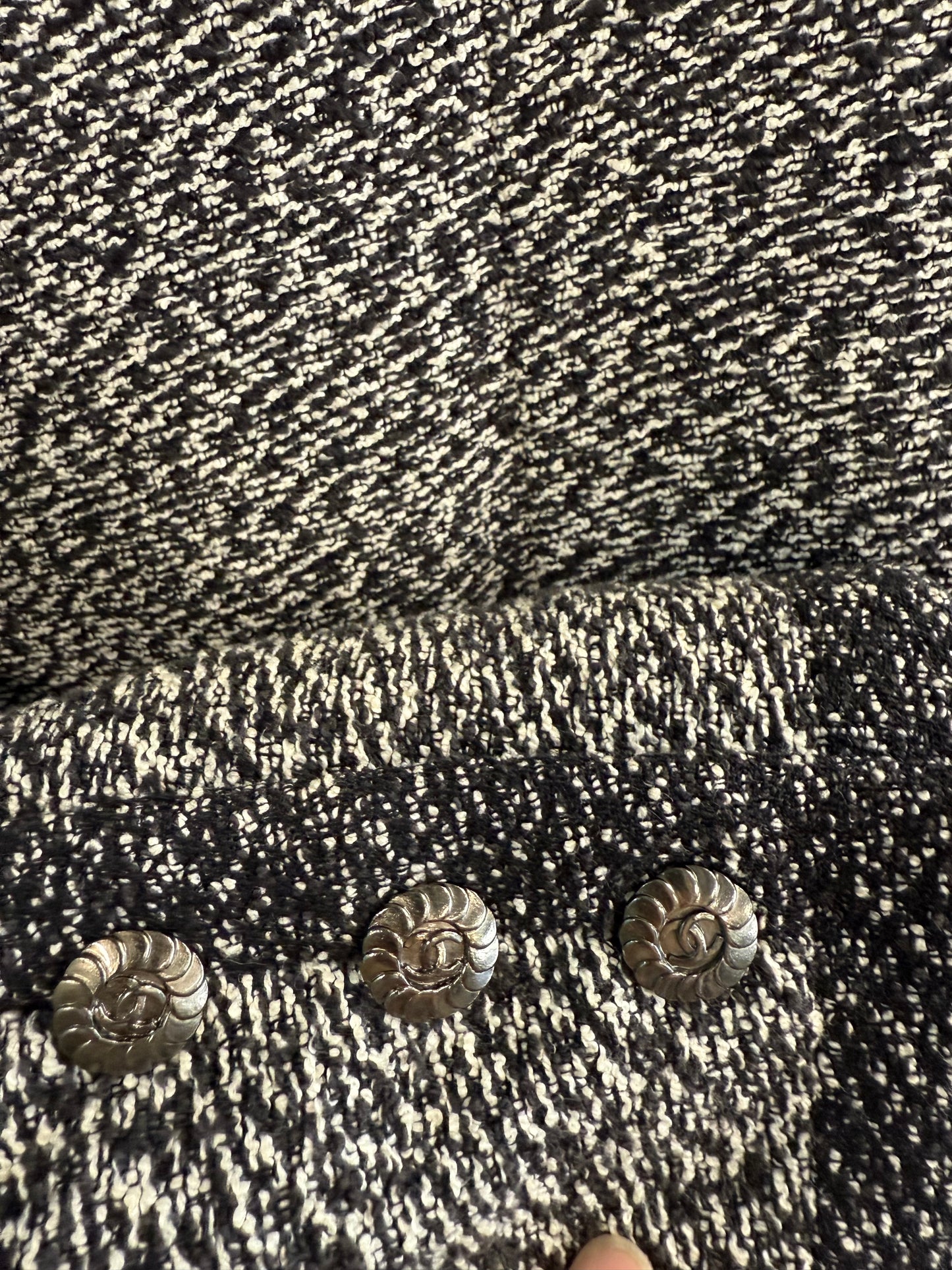 Chanel Boutique tweed jacket Autumn/Winter 2002 collection uk10