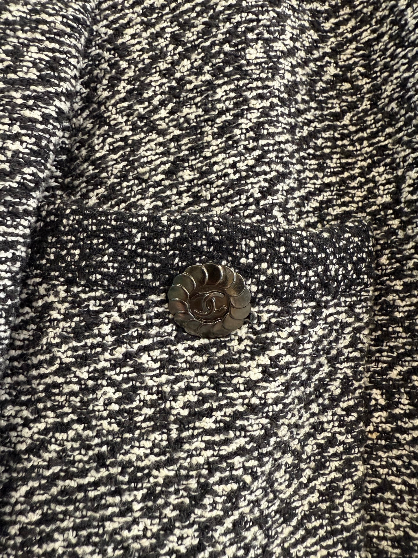 Chanel Boutique tweed jacket Autumn/Winter 2002 collection uk10
