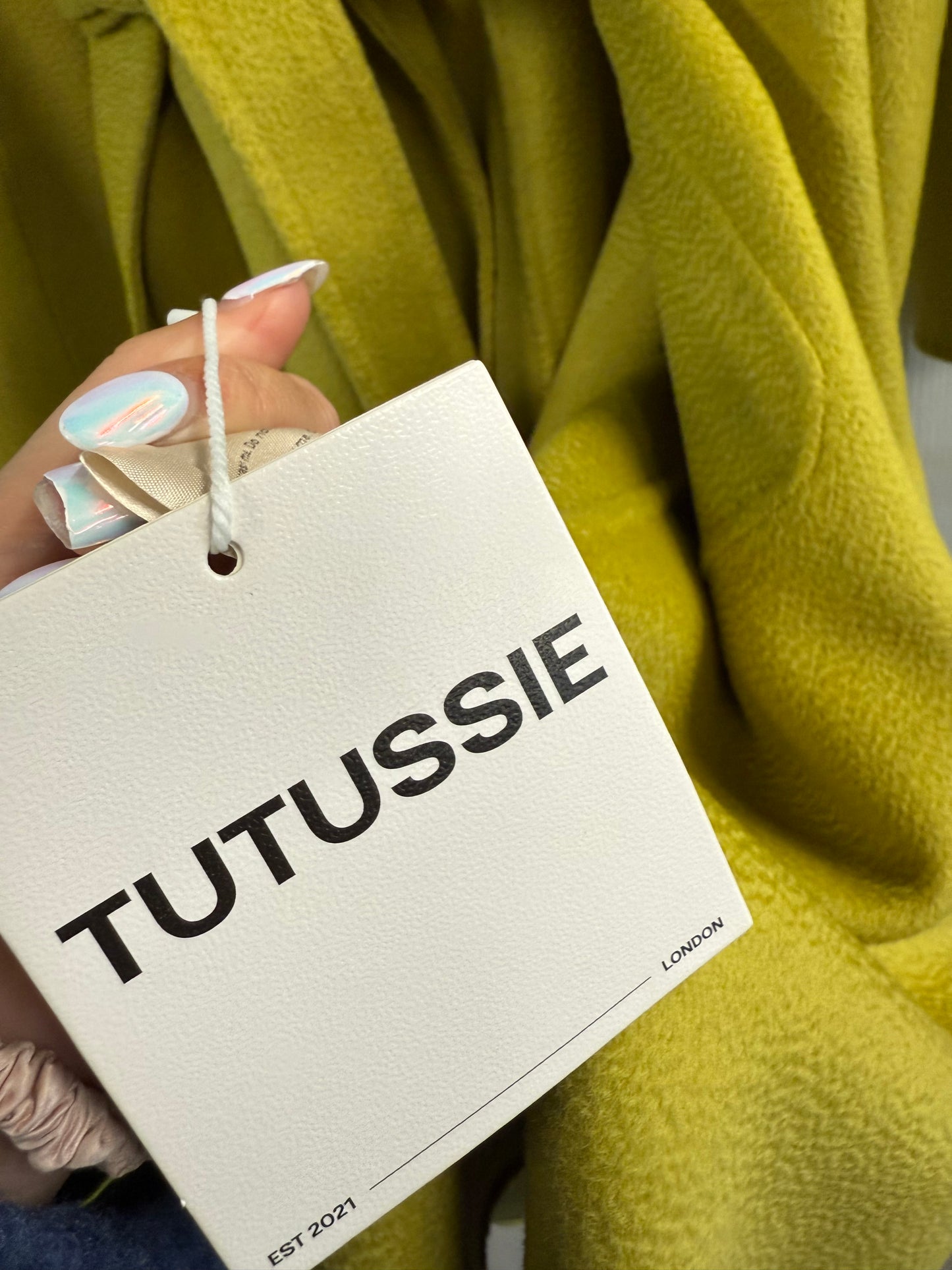 Tutussie Cashmere & Merino Wool Coat – Size Medium