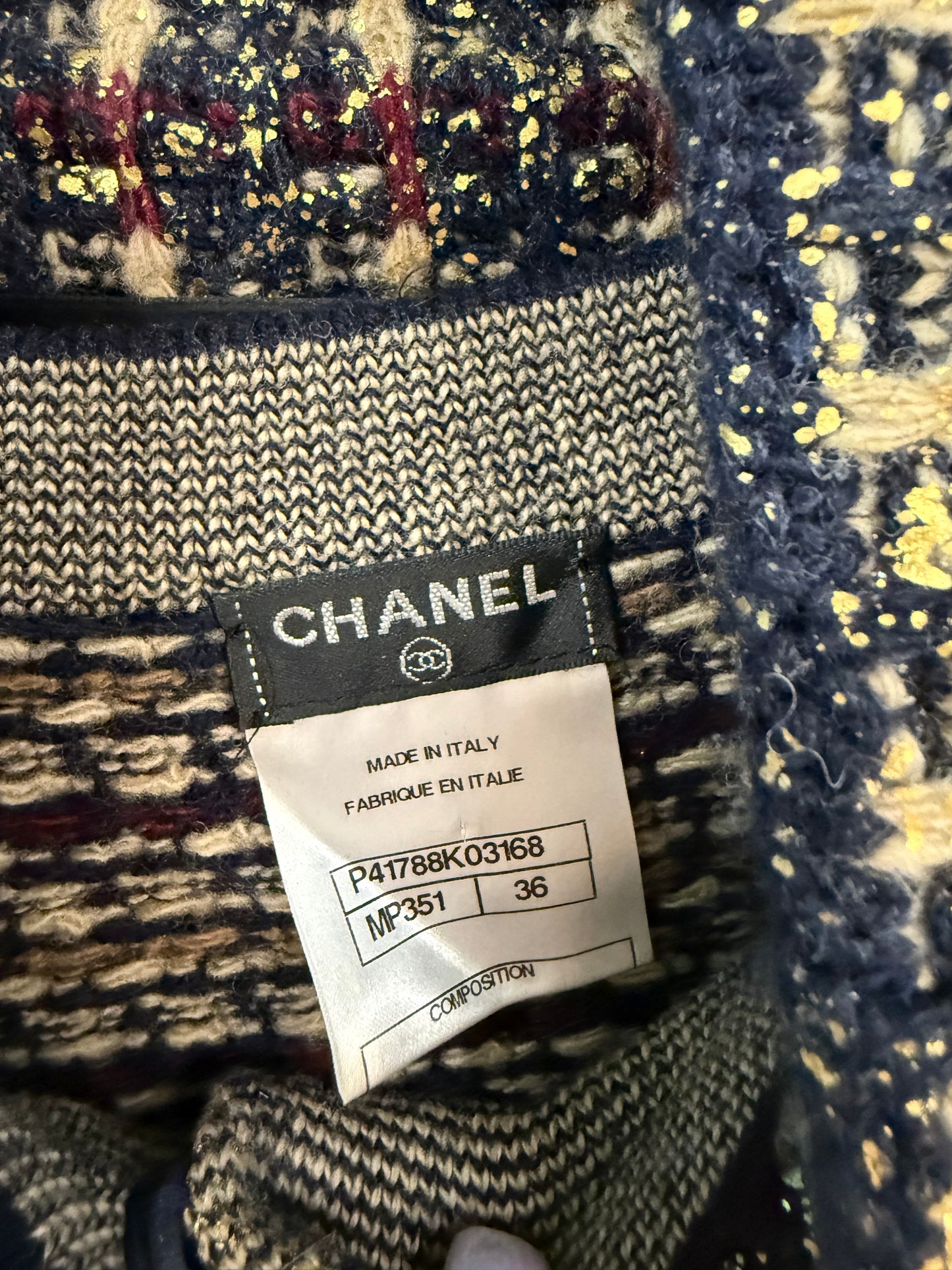 Chanel 10P Tweed Coat – FR36 (UK 8)