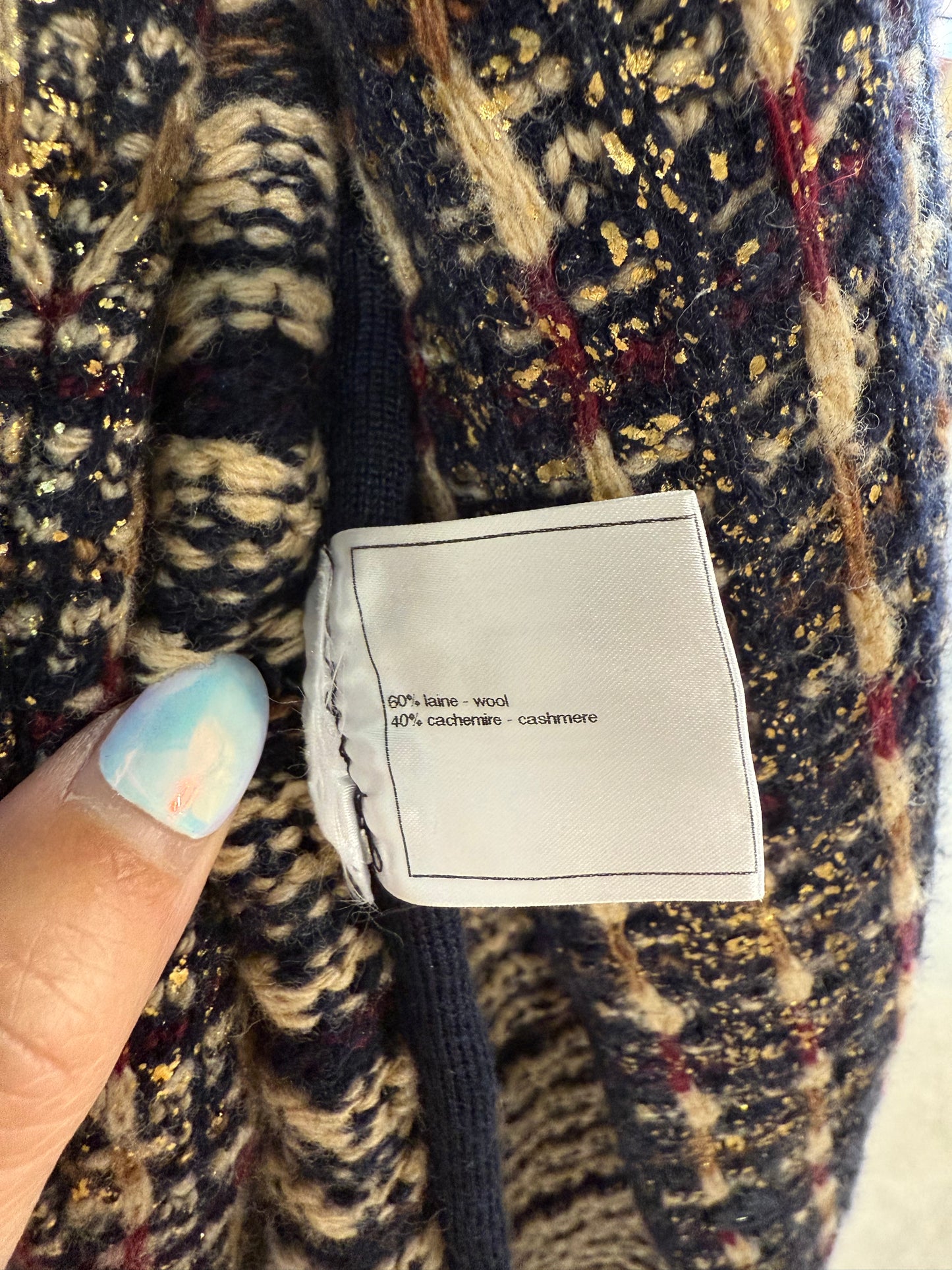 Chanel 10P Tweed Coat – FR36 (UK 8)