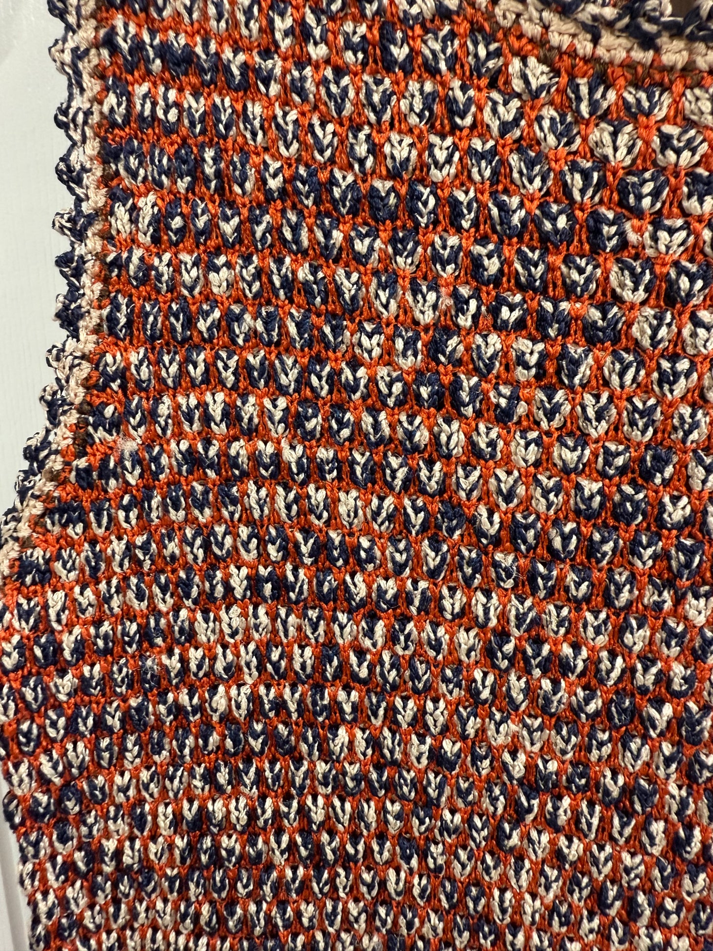 Chanel Multicolour Crochet Knit Top – FR38 (UK 10)