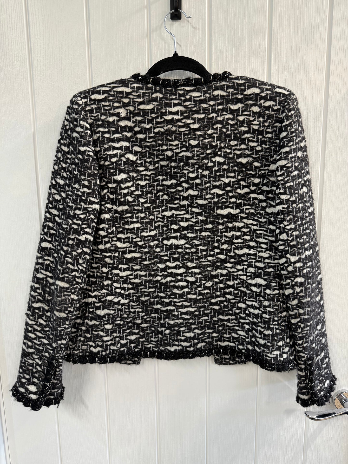 Chanel Monochrome Tweed Jacket – FR36 (UK 8)