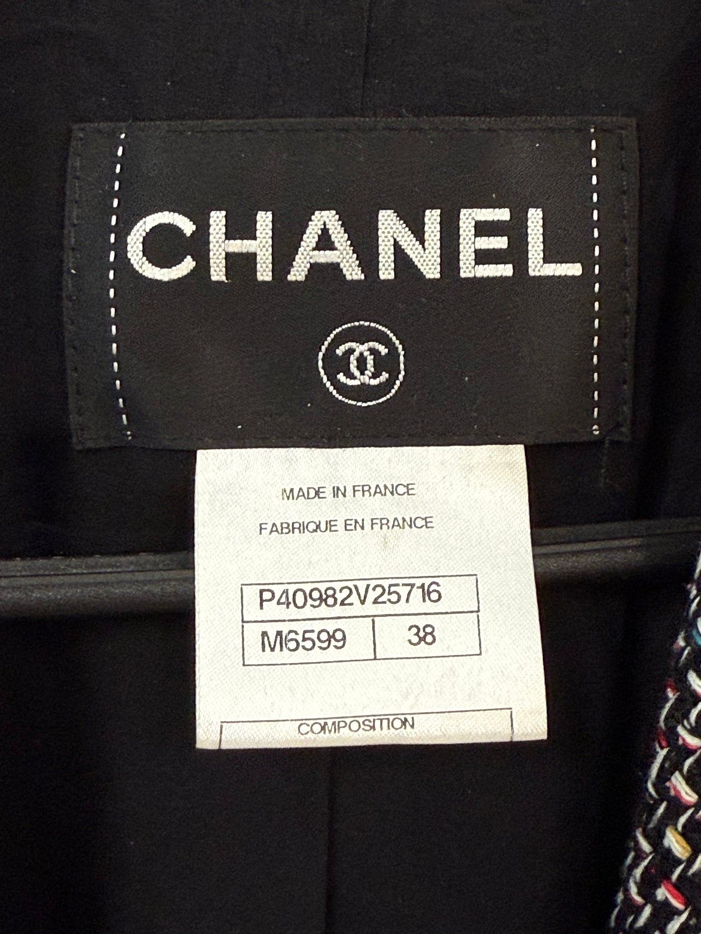 Chanel Tweed Jacket – FR38 (UK10)