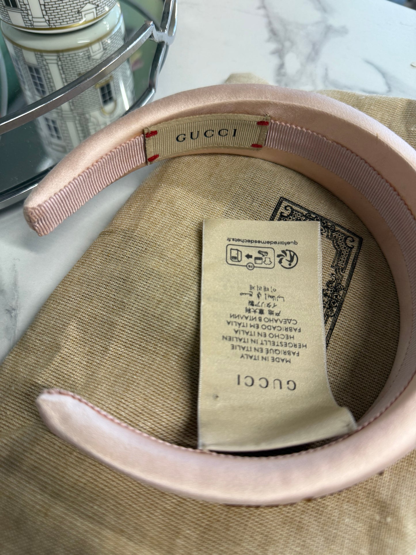 Gucci pink headband