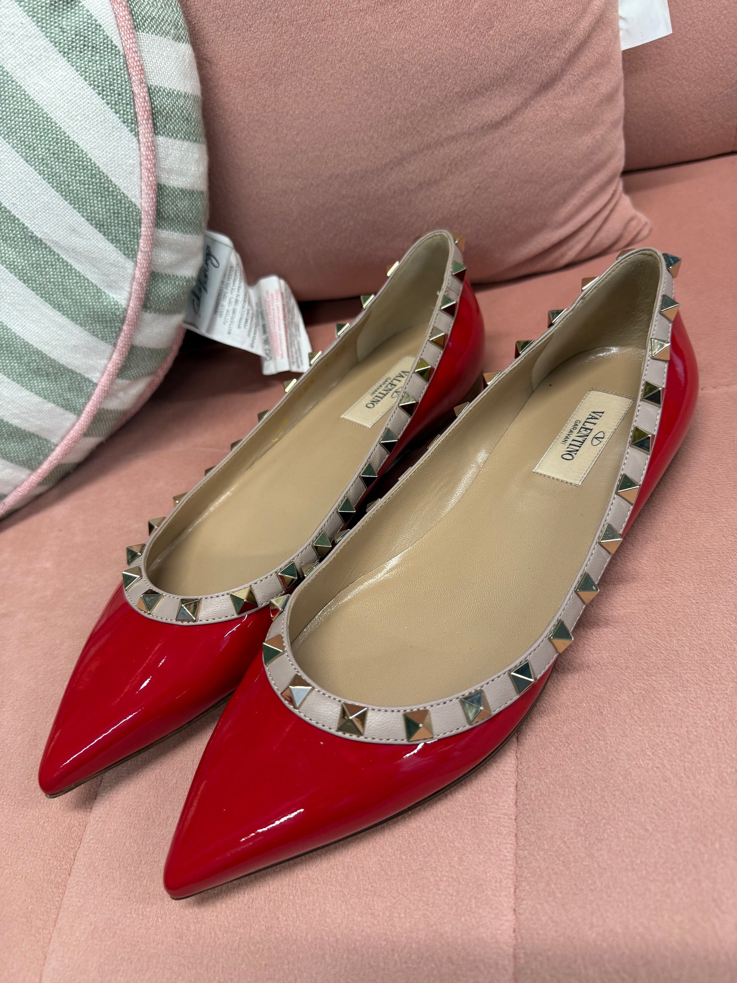 Valentino Garavani Rockstud Flats – UK 5