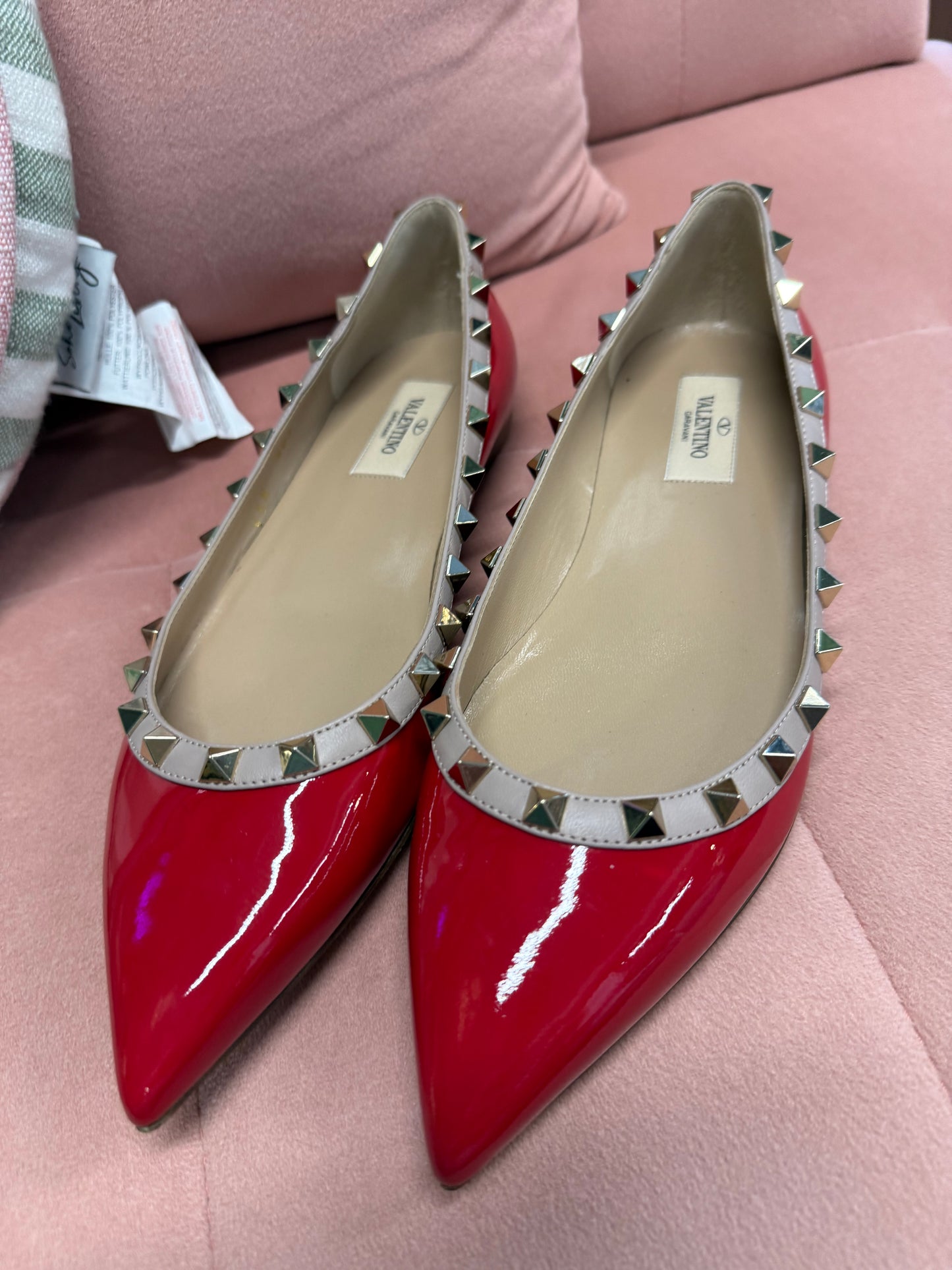 Valentino Garavani Rockstud Flats – UK 5