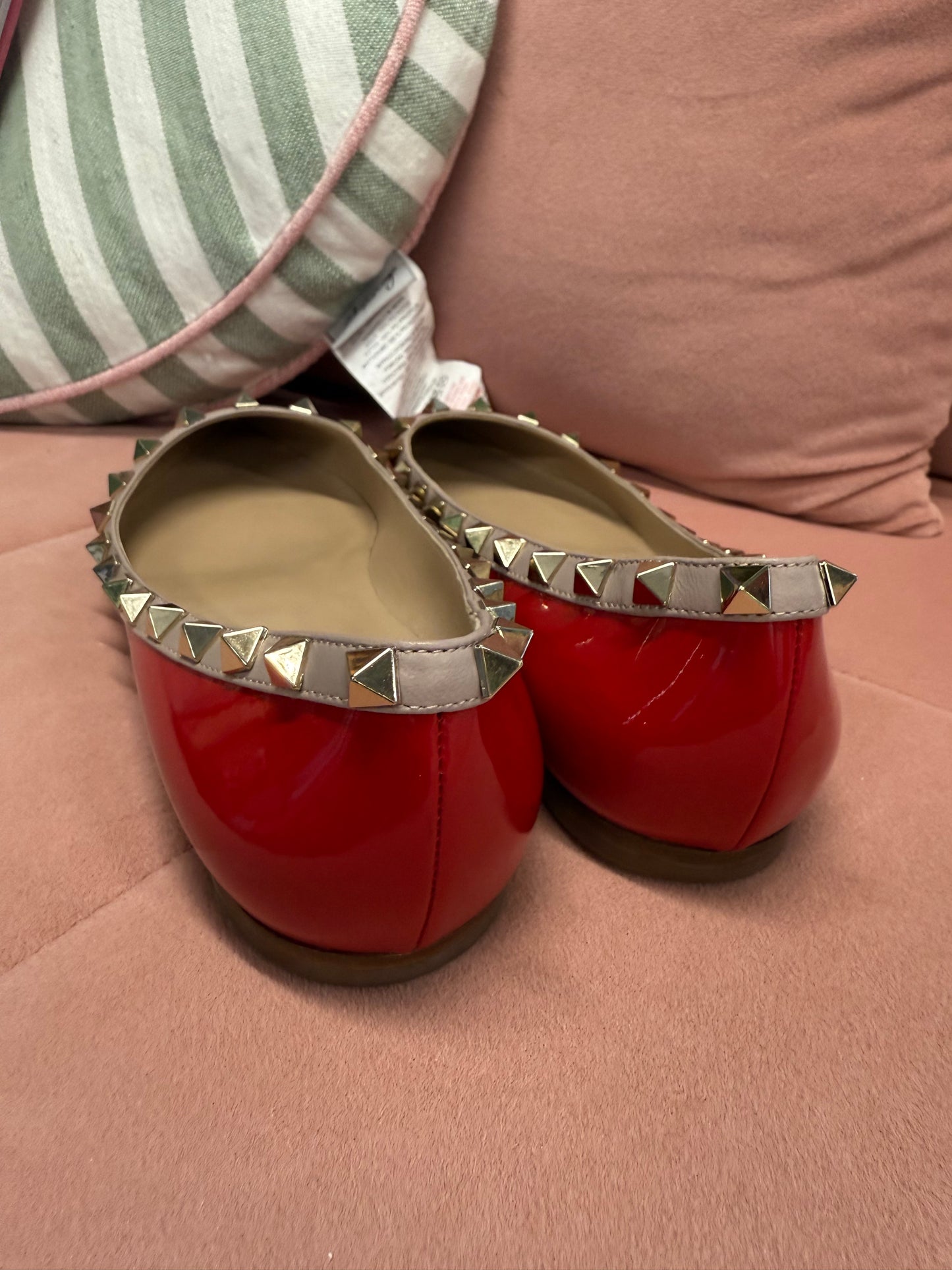 Valentino Garavani Rockstud Flats – UK 5