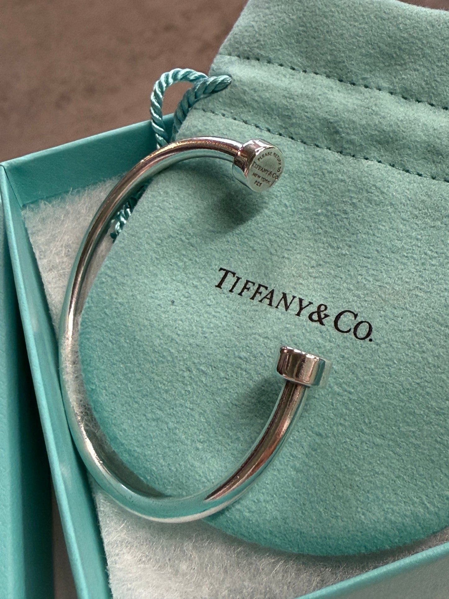 Tiffany & Co. 1837™ Narrow Cuff Bangle – Sterling Silver