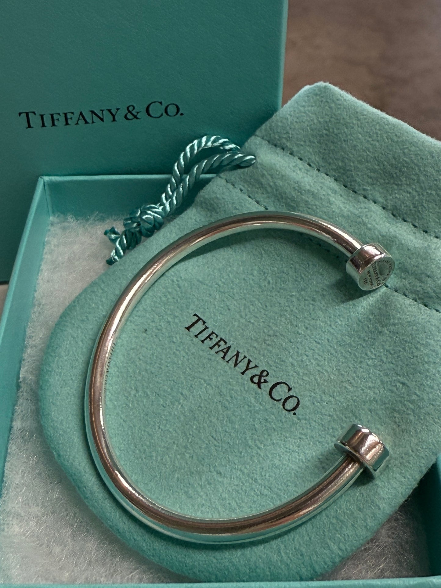 Tiffany & Co. 1837™ Narrow Cuff Bangle – Sterling Silver
