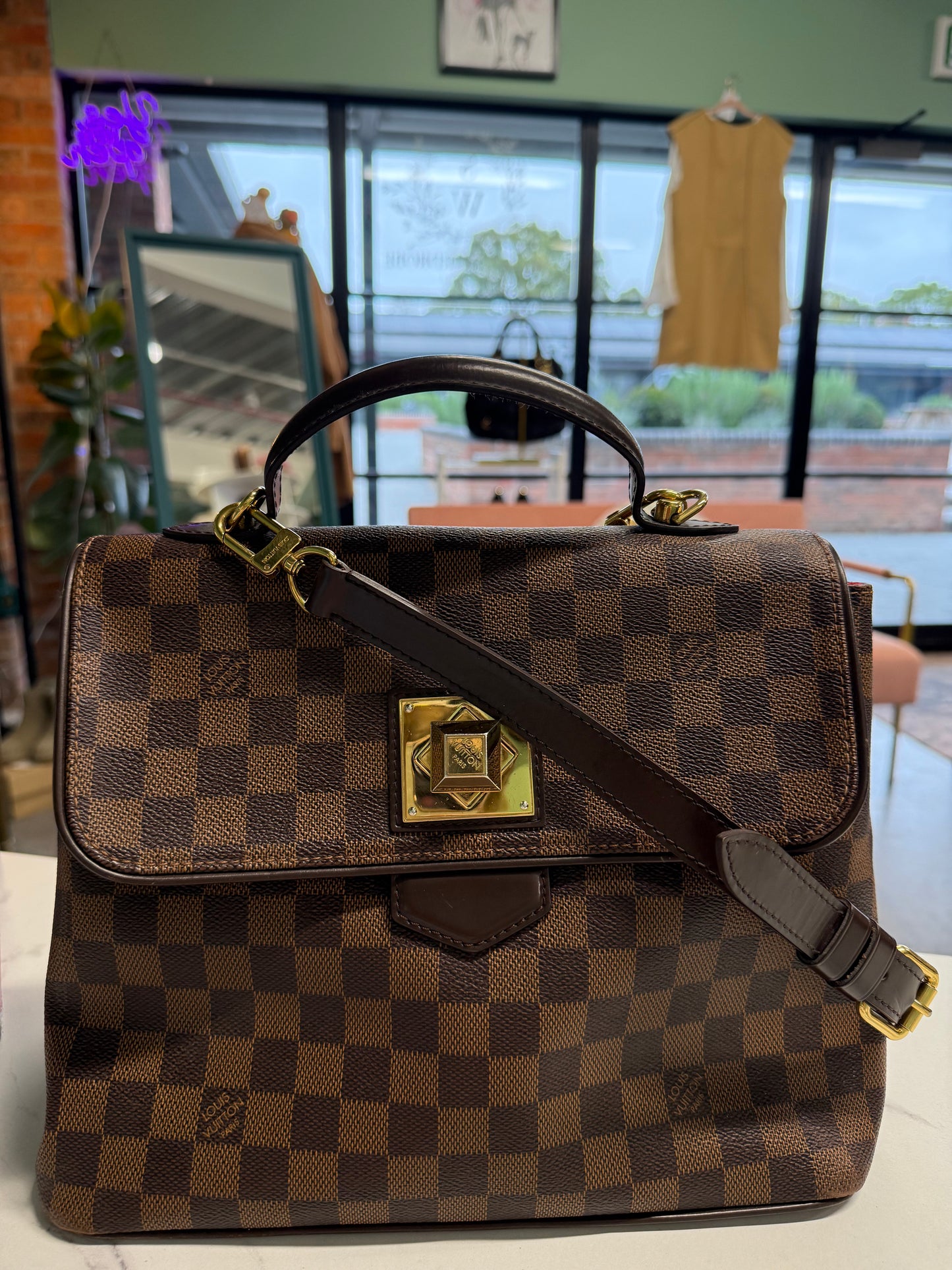 Louis Vuitton Damier Ebene Sistina PM