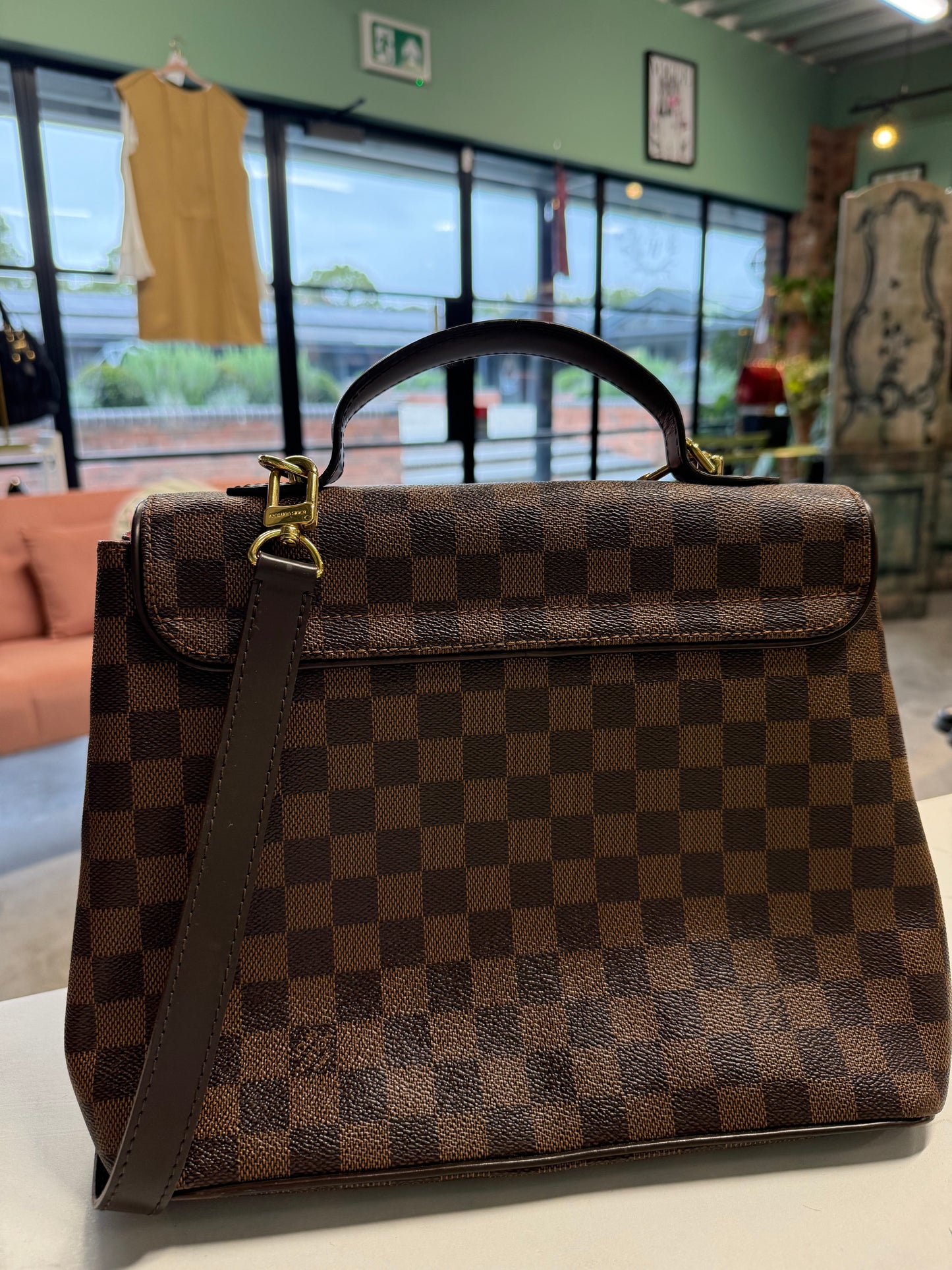 Louis Vuitton Damier Ebene Sistina PM