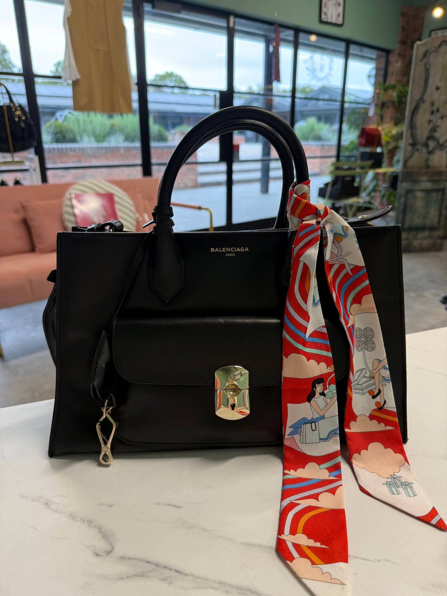 Balenciaga Ville Top Handle Bag