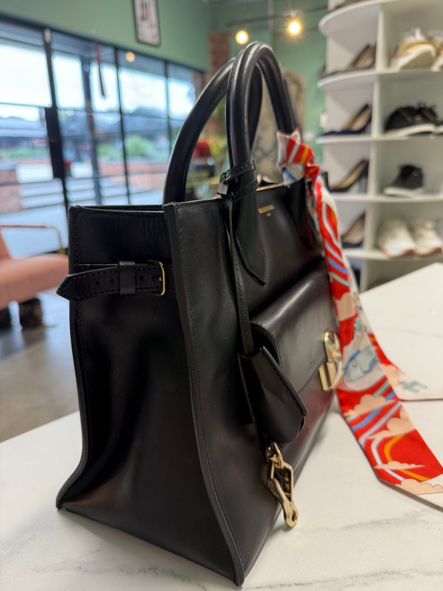Balenciaga Ville Top Handle Bag