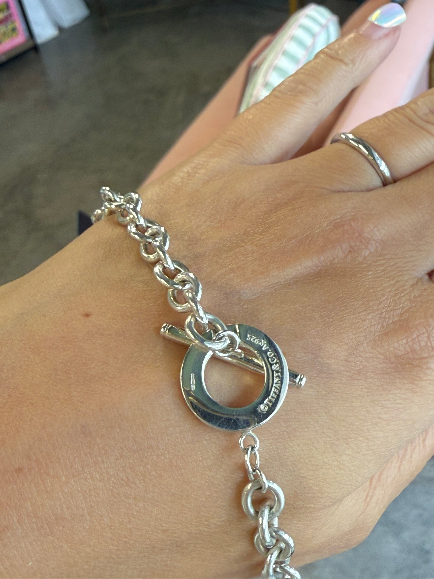Tiffany & Co. Return to Tiffany™ Toggle Necklace in sterling silver (AG925).