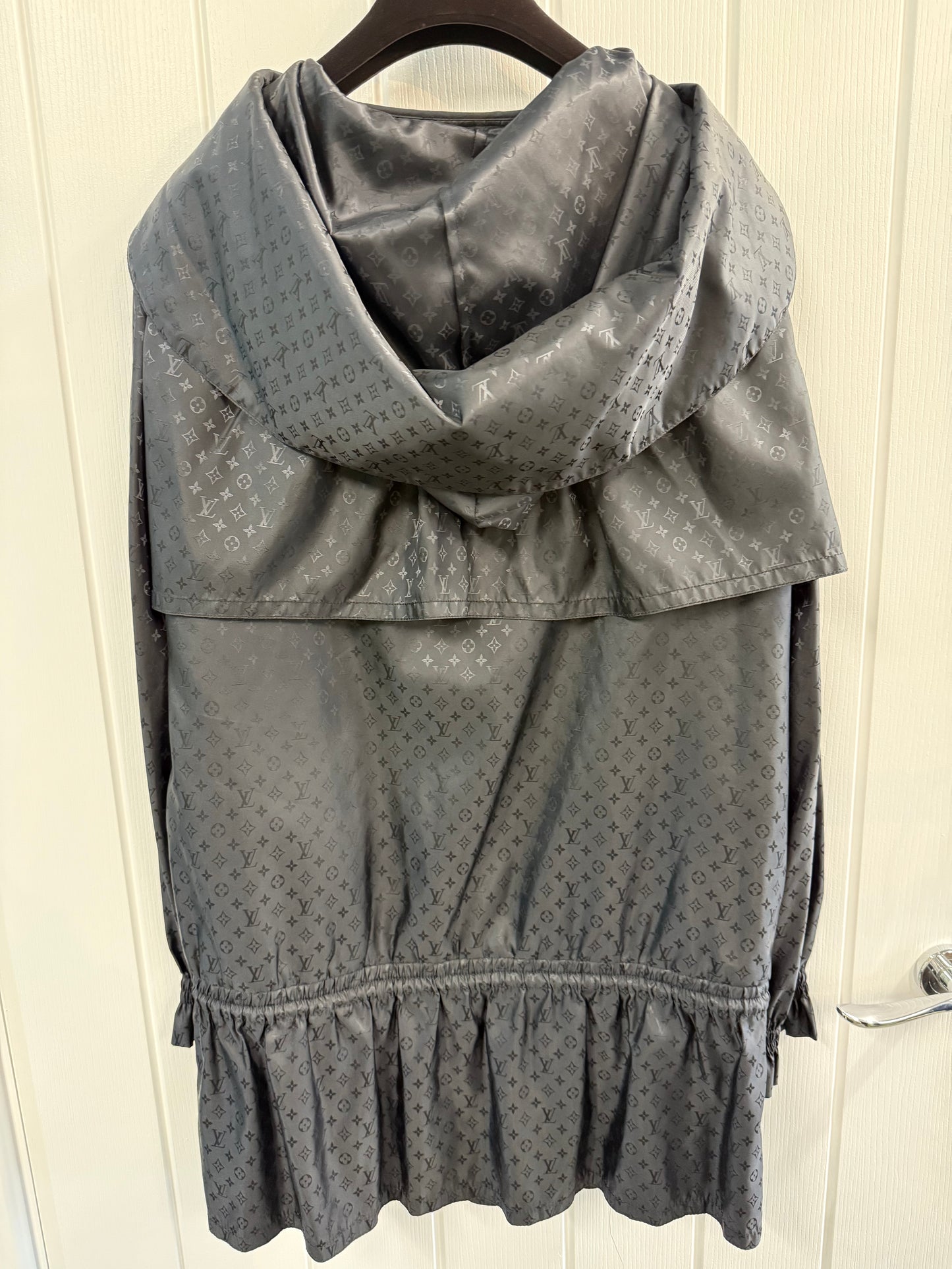 Louis Vuitton Monogram Hooded Parka in Black