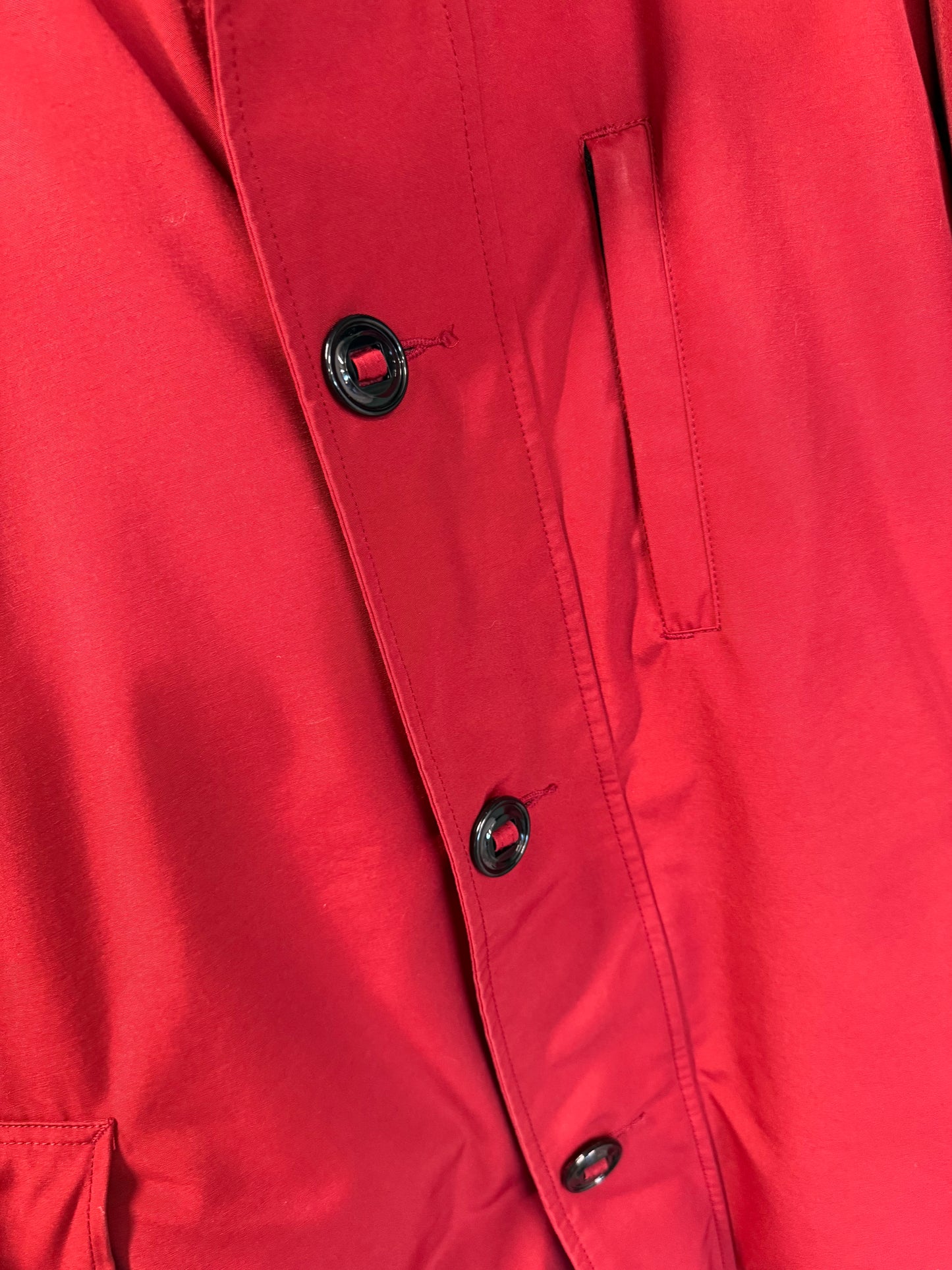 Canada Goose Fur-Trim Parka – Red | Size XL