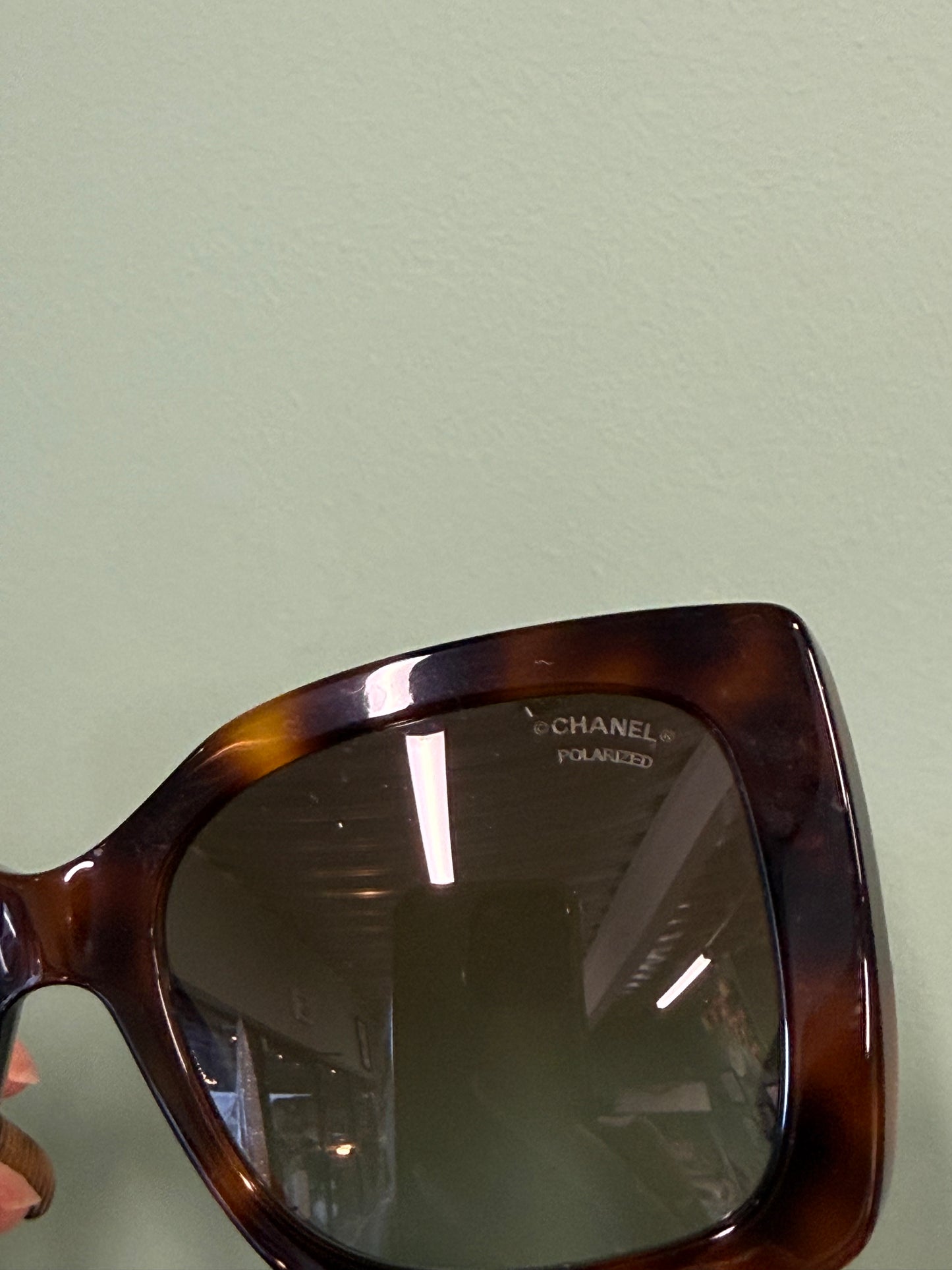 Chanel Oversized Square Sunglasses – Tortoiseshell