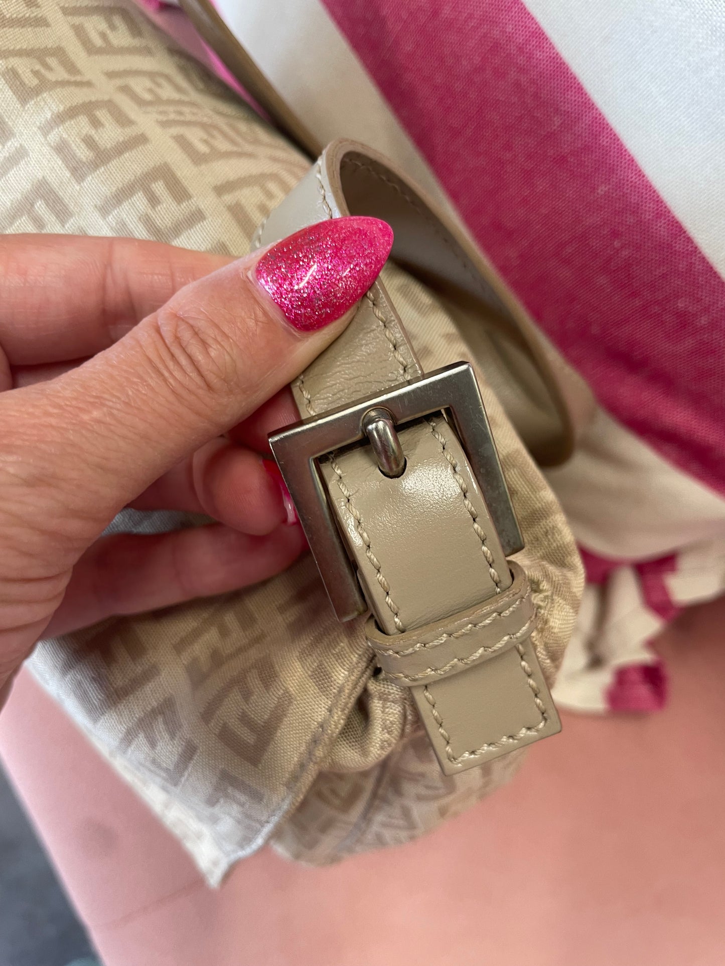 Fendi Zucca Baguette