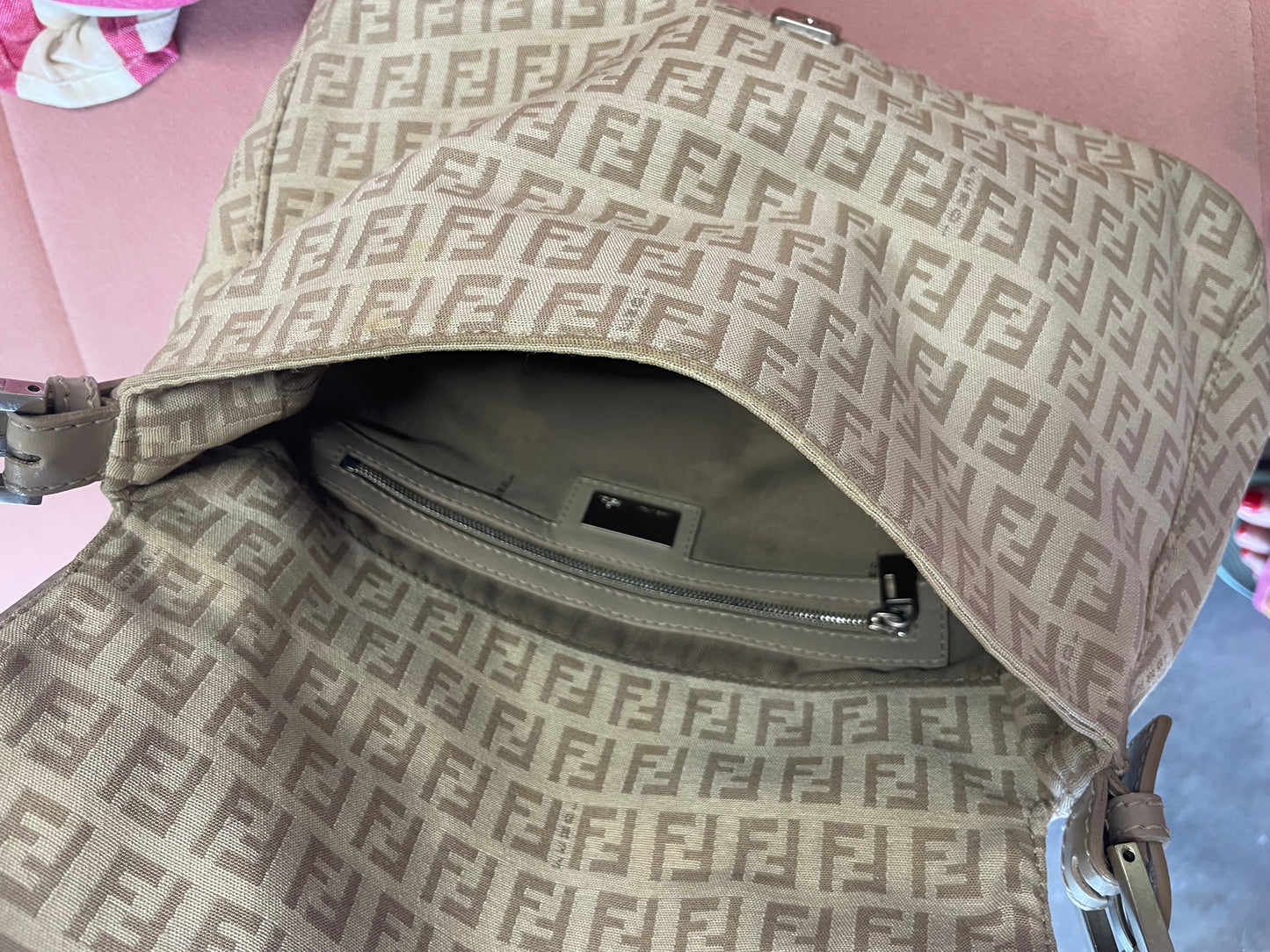 Fendi Zucca Baguette