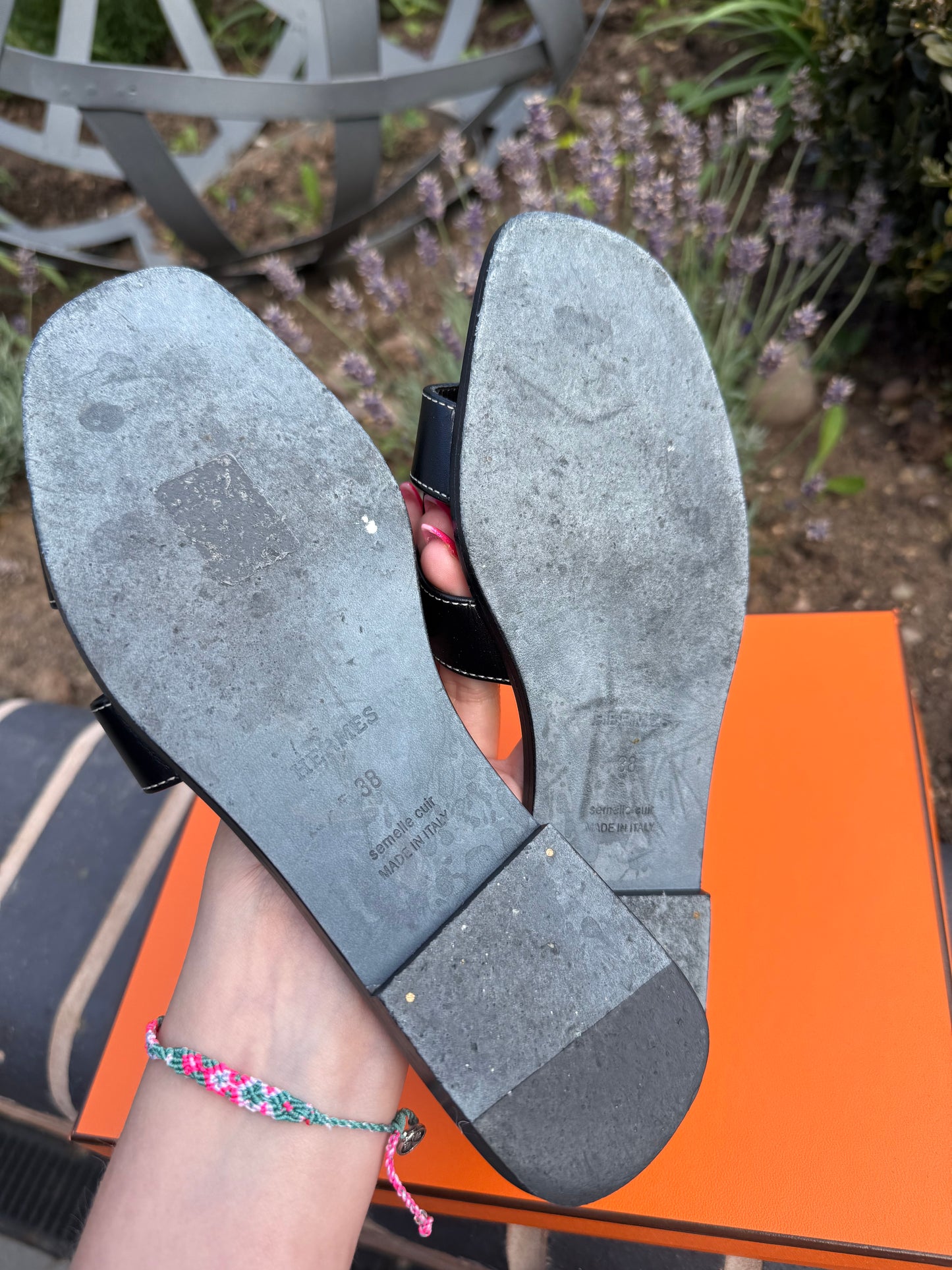 Hermès Oran Sandal UK5
