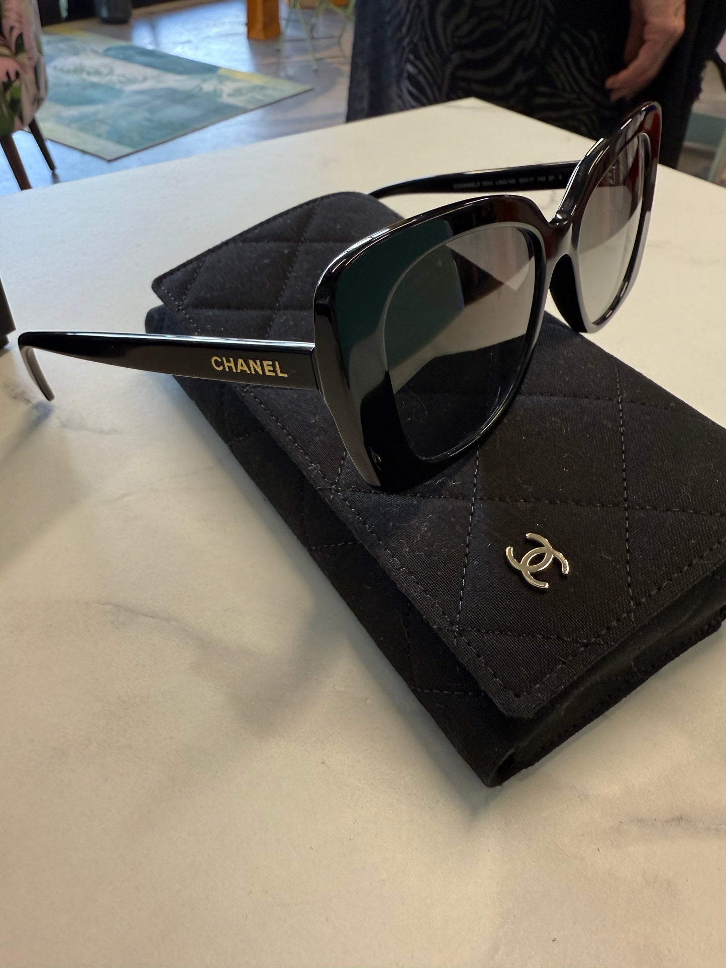 Chanel oversized sunglasses
