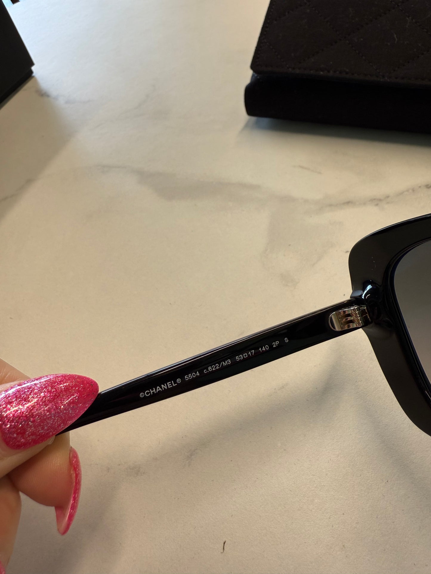 Chanel oversized sunglasses