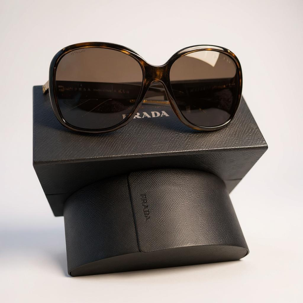 Prada oval sunglasses