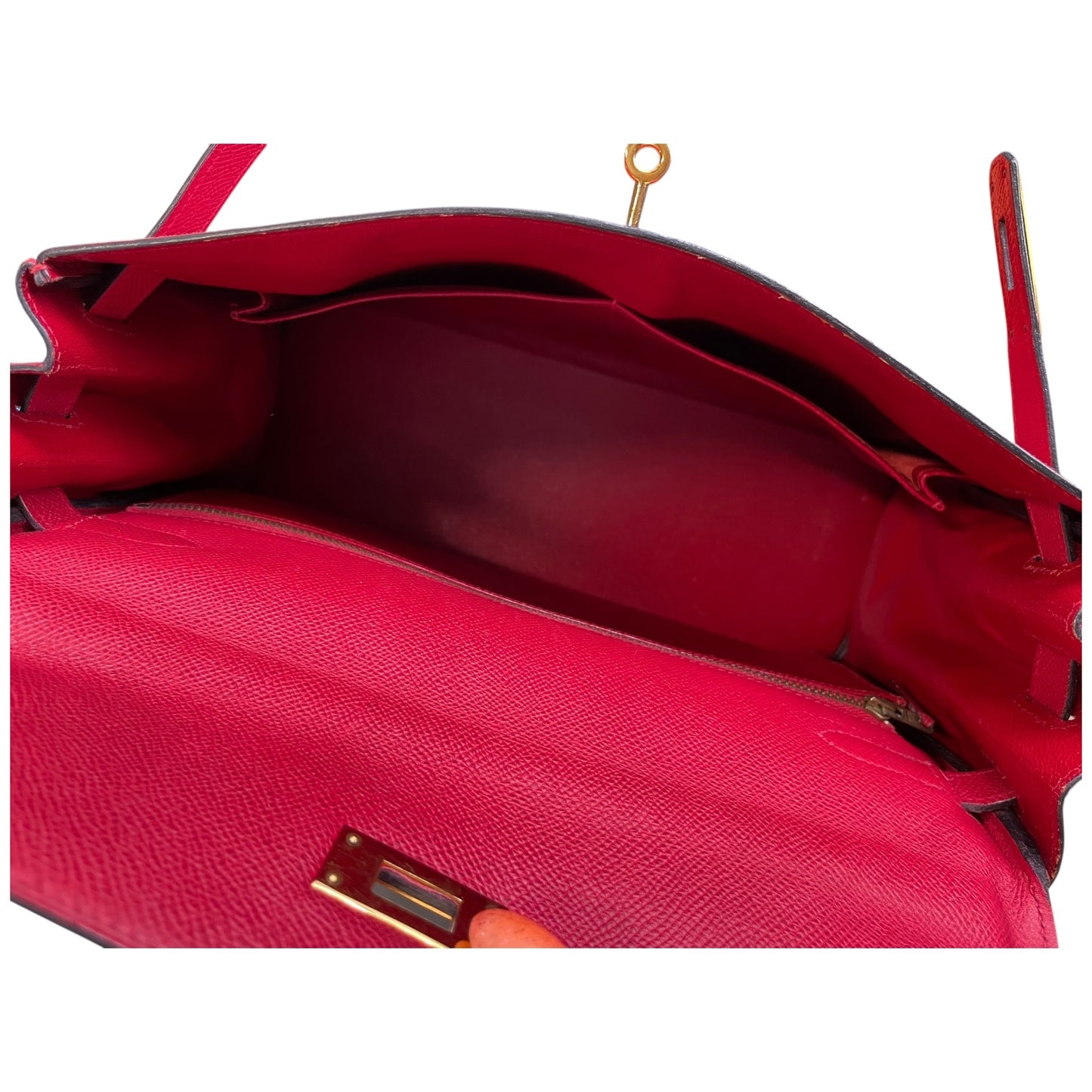 Hermès Kelly 32 Retourne in Rouge H – 1990