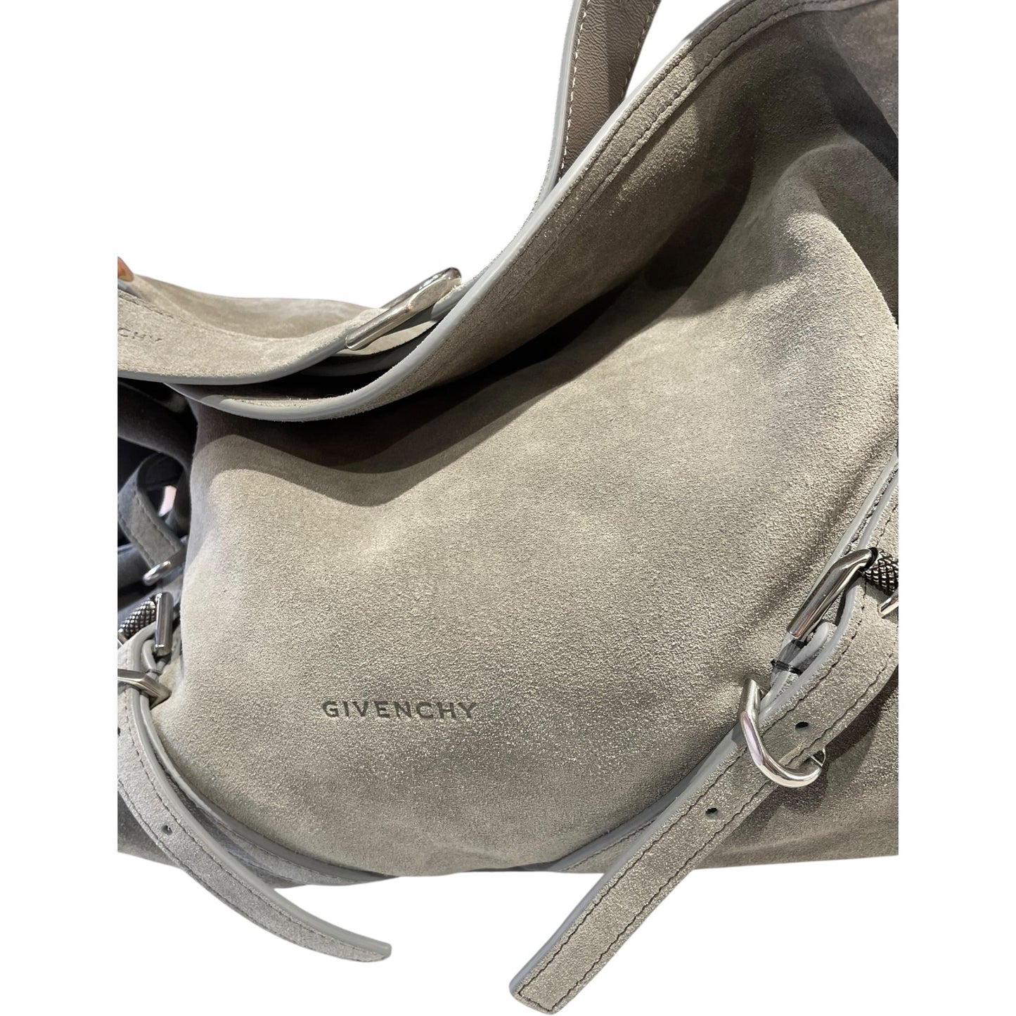 Givenchy Voyou Suede Hobo Bag