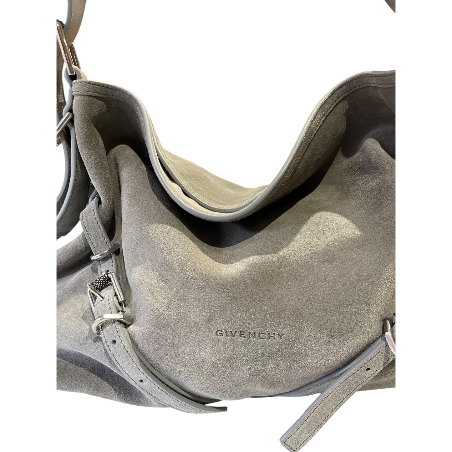 Givenchy Voyou Suede Hobo Bag