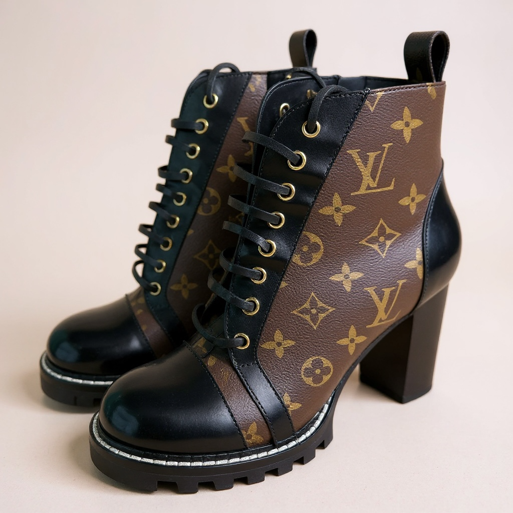 Louis Vuitton “Star Trail” Ankle Boots UK40