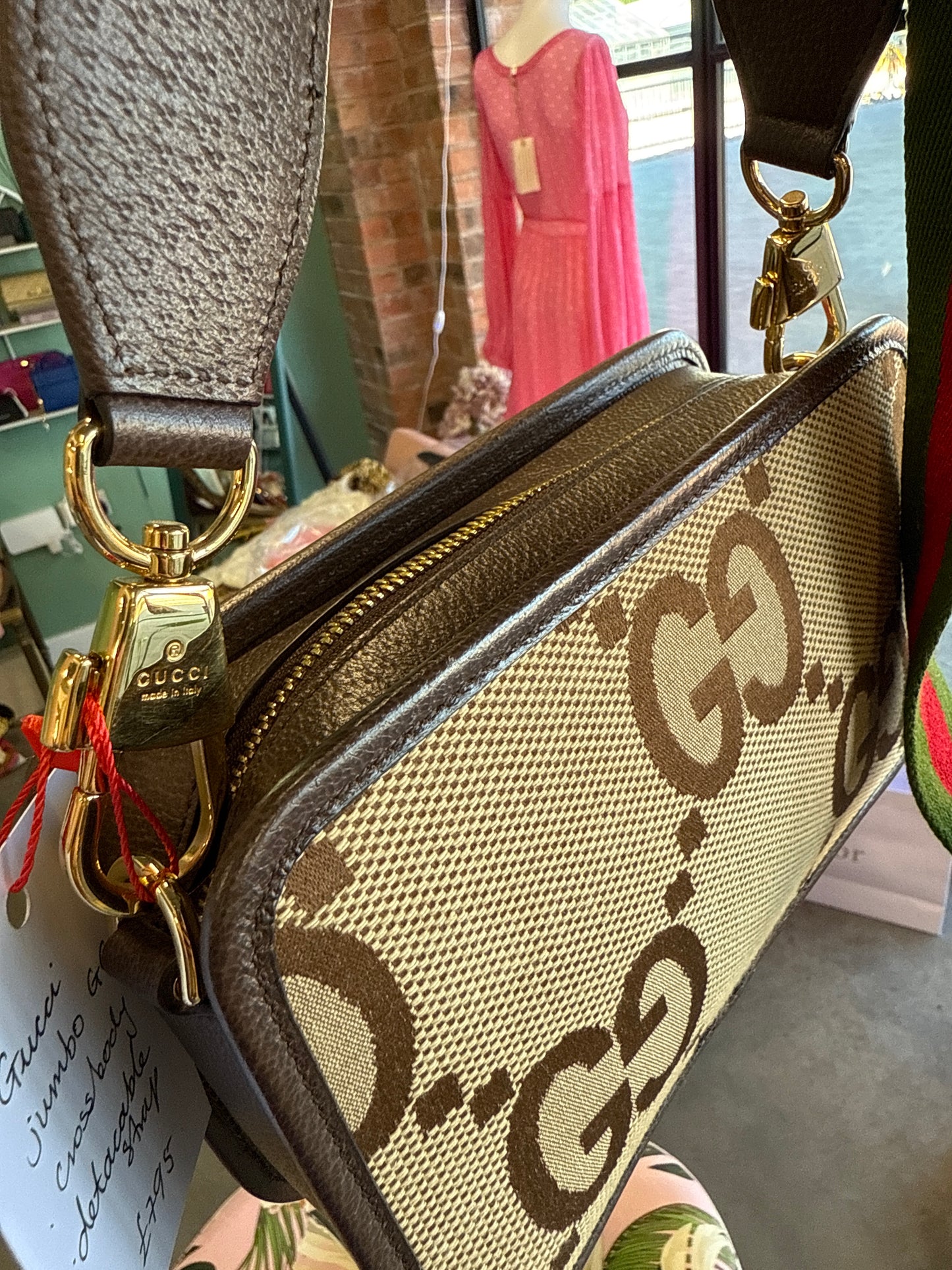 Gucci GG Supreme Canvas Crossbody Bag