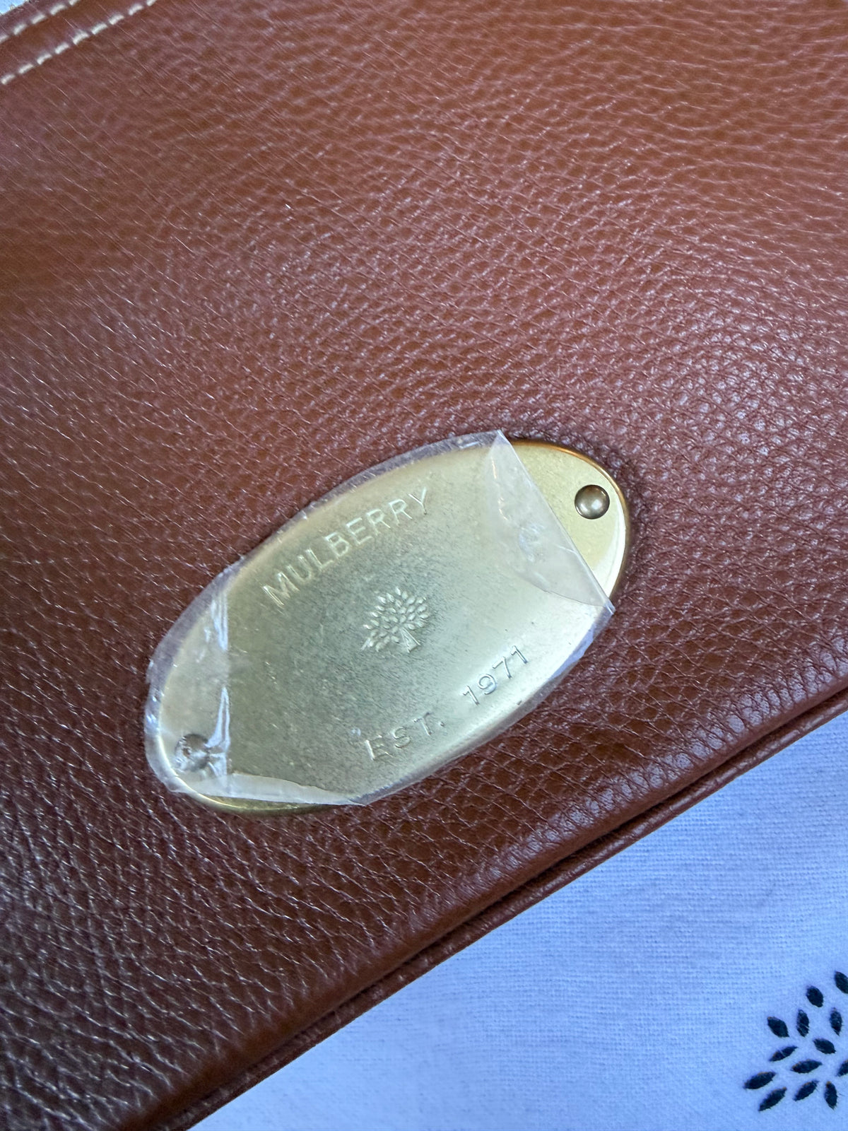 Mulberry Pouch- oak