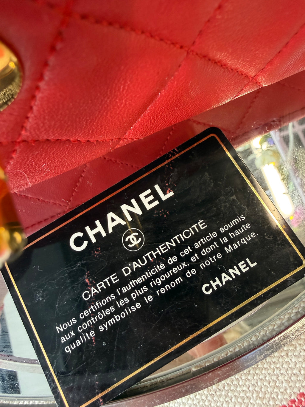 Chanel Classic Flap-24k gold