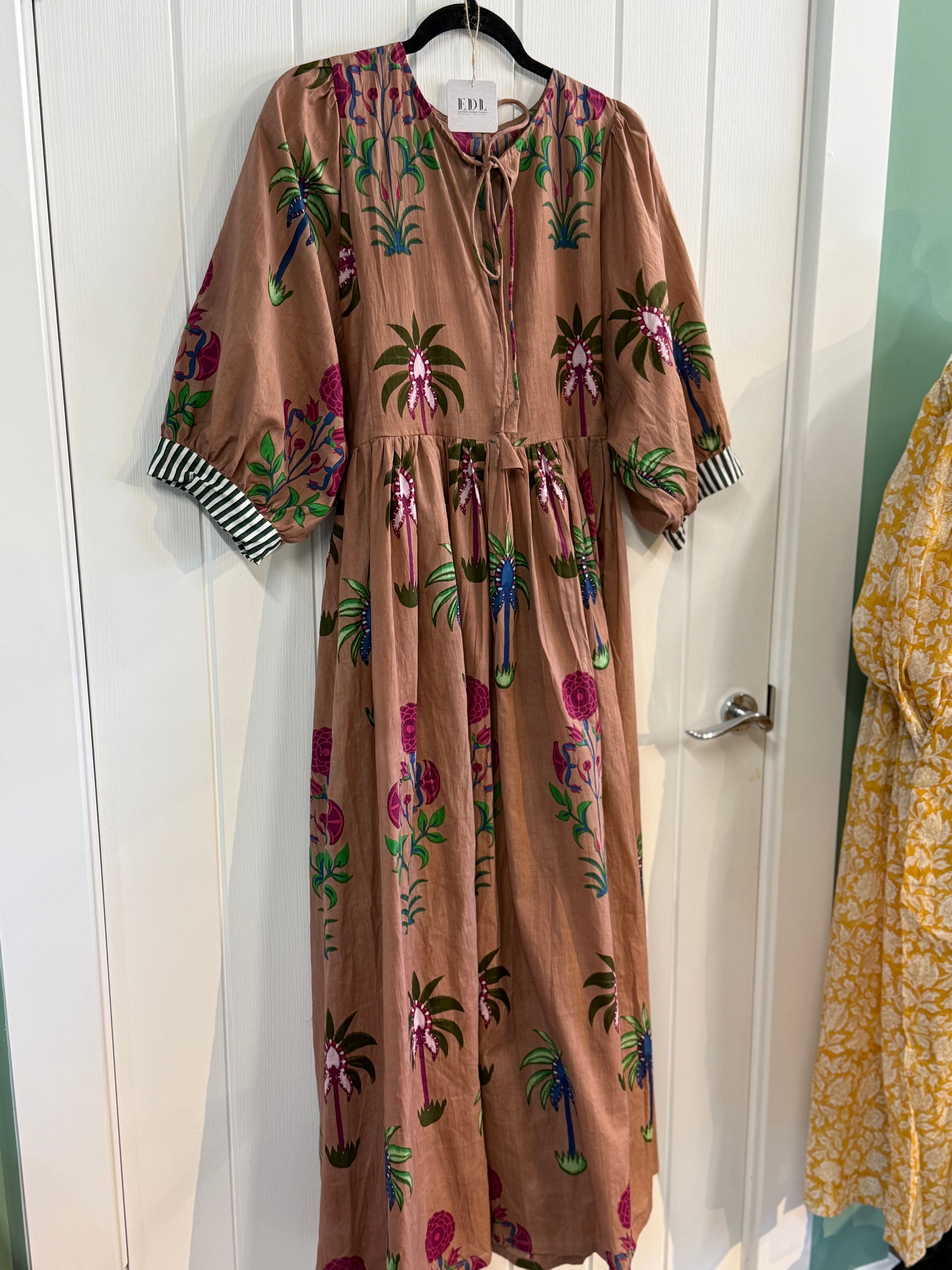 Essentials London Cotton Dress- one size