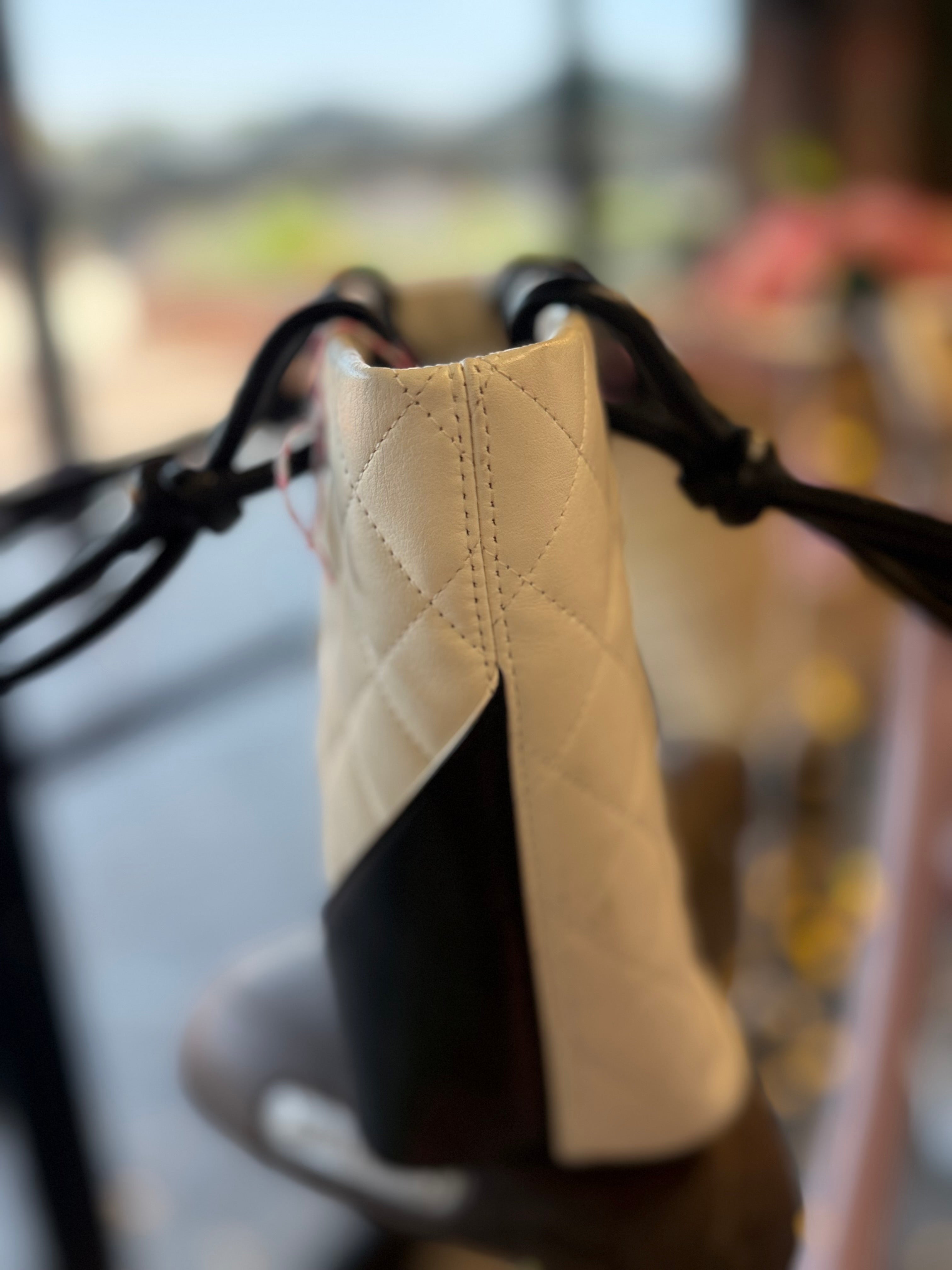 Chanel Cambon Ligne Small Tote – Black & White