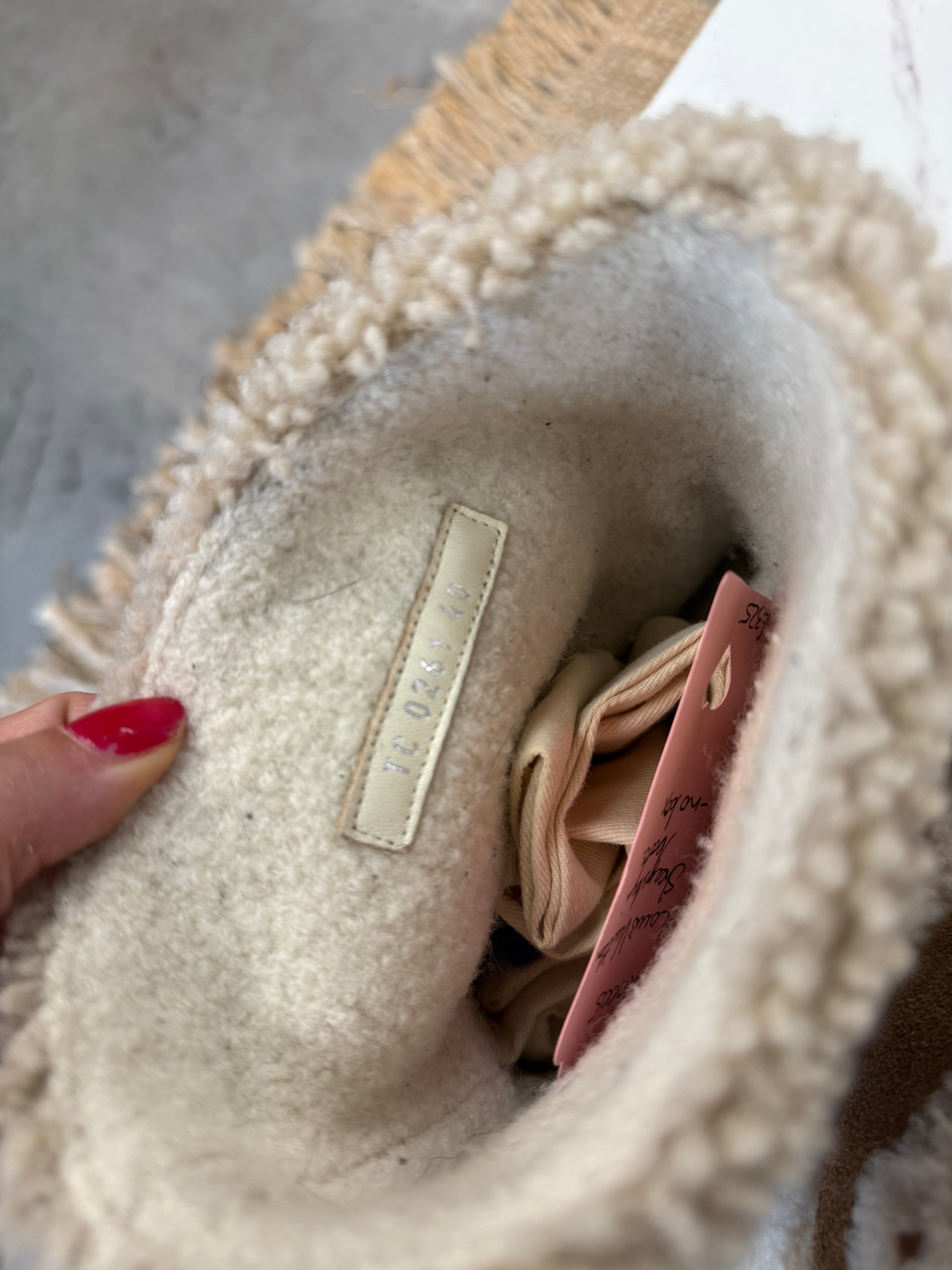 Louis Vuitton Cosygram Shearling Boot UK7
