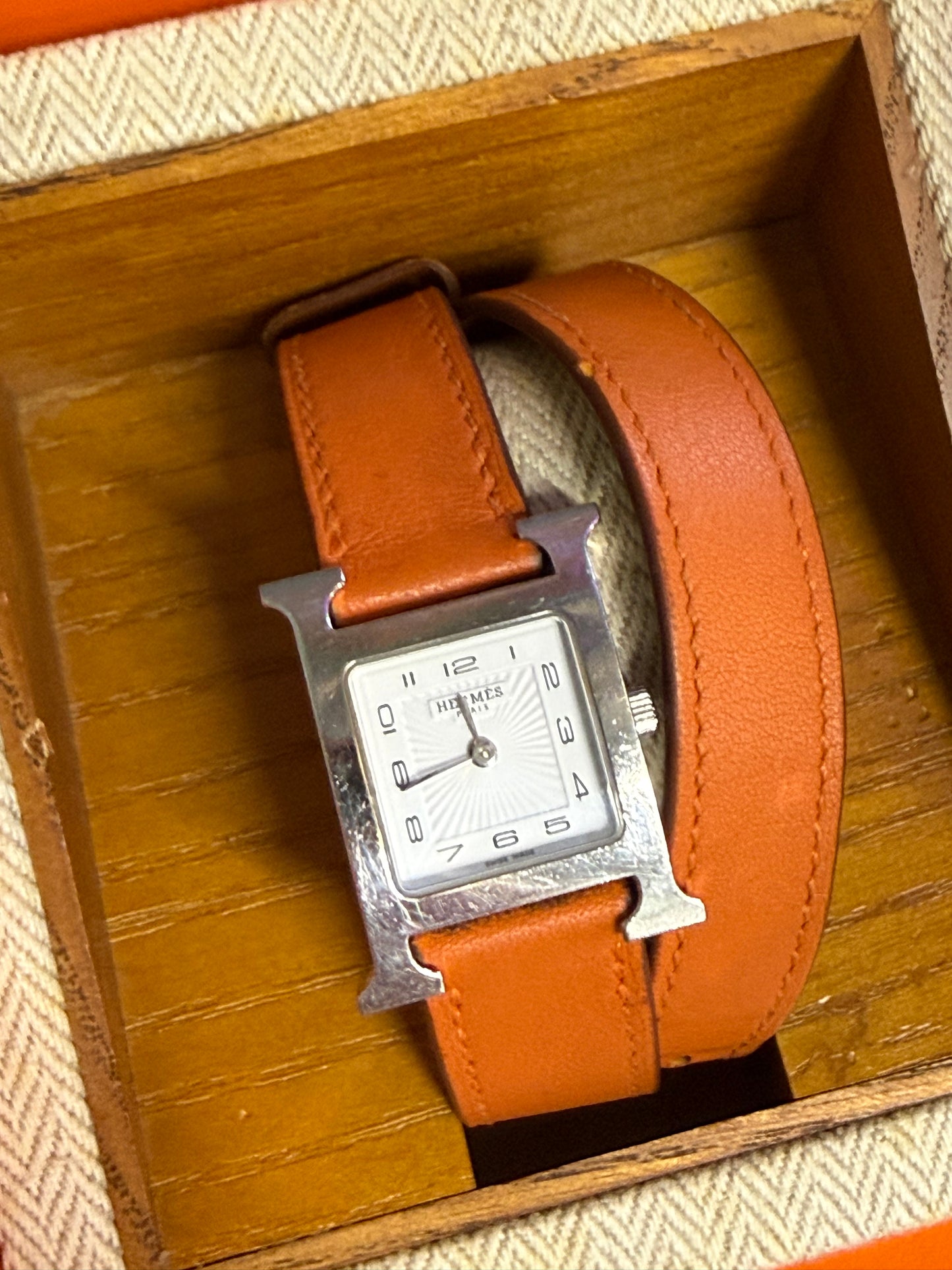 Hermès Heure H Double Tour