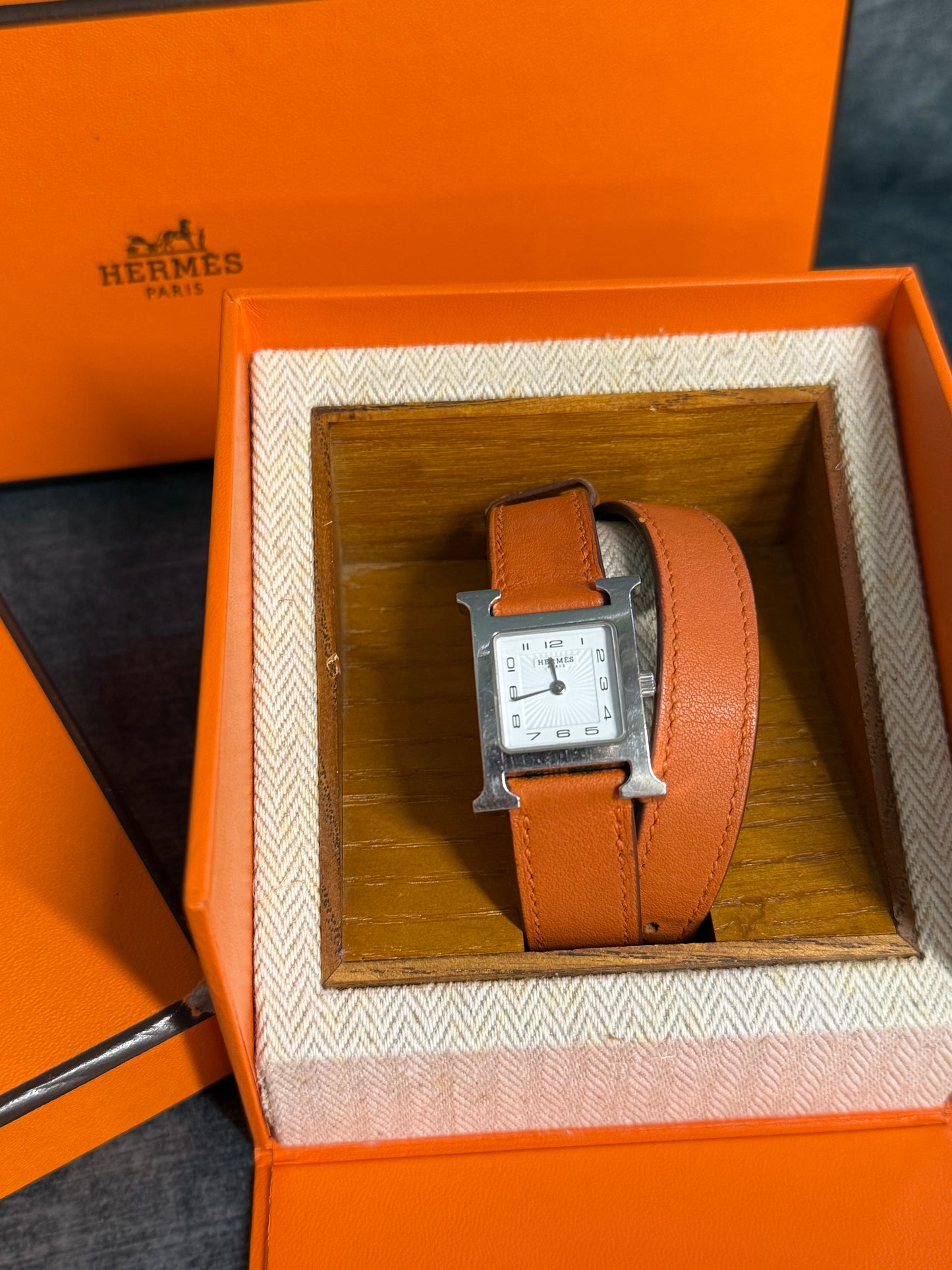 Hermès Heure H Double Tour