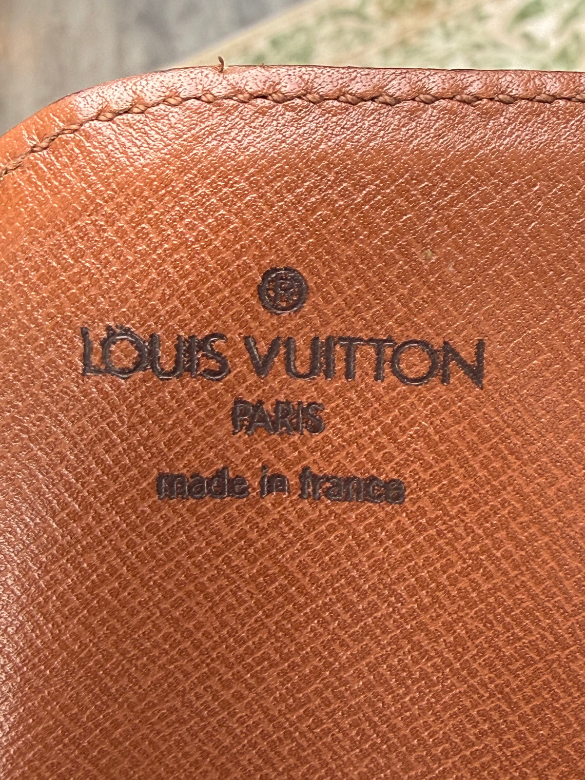 Louis Vuitton Vintage Monogram Cartouchière Crossbody Bag